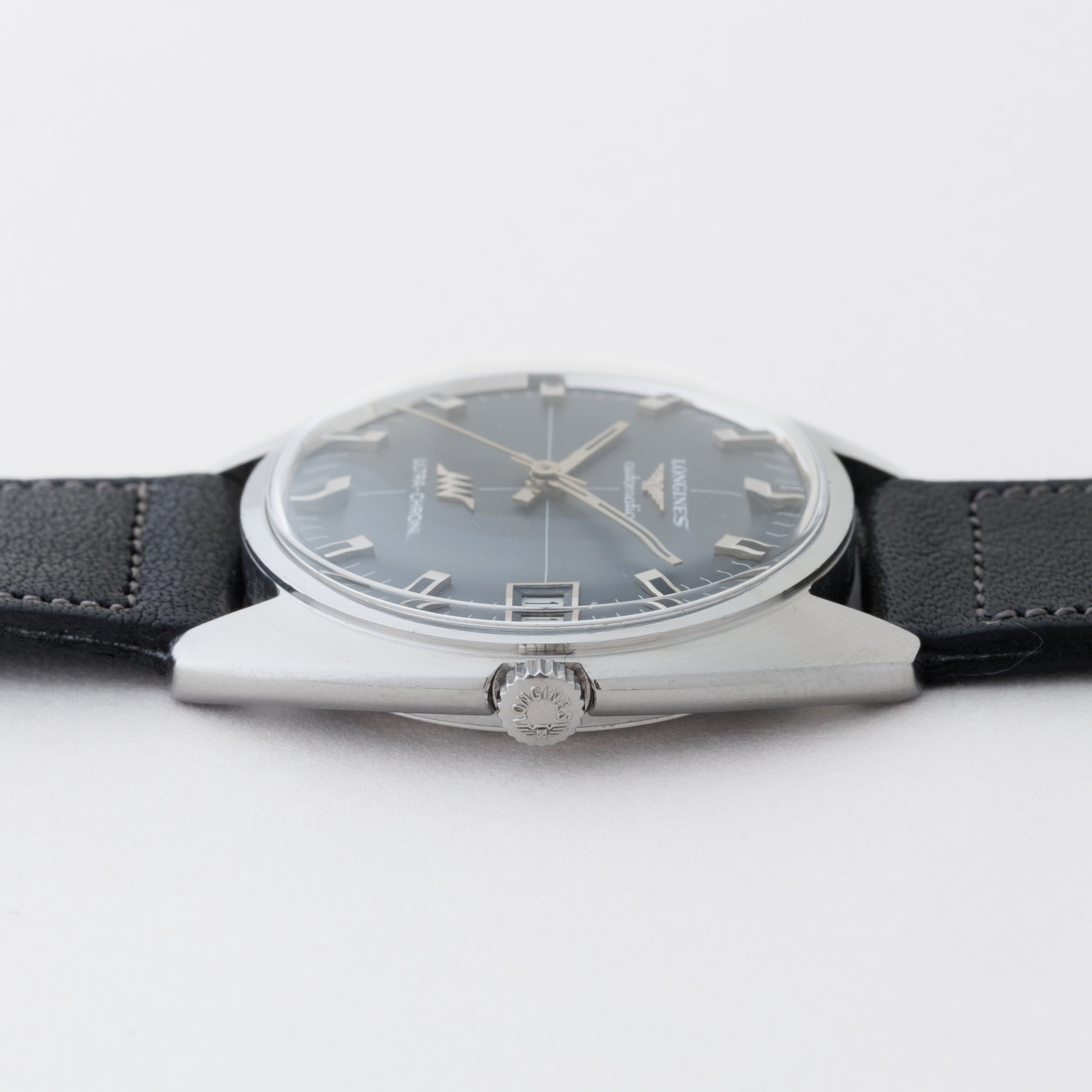 ロンジン ウルトラクロン 1969年製 Ref.9071 1 10振動自動巻き Cal.431 グレーダイヤル