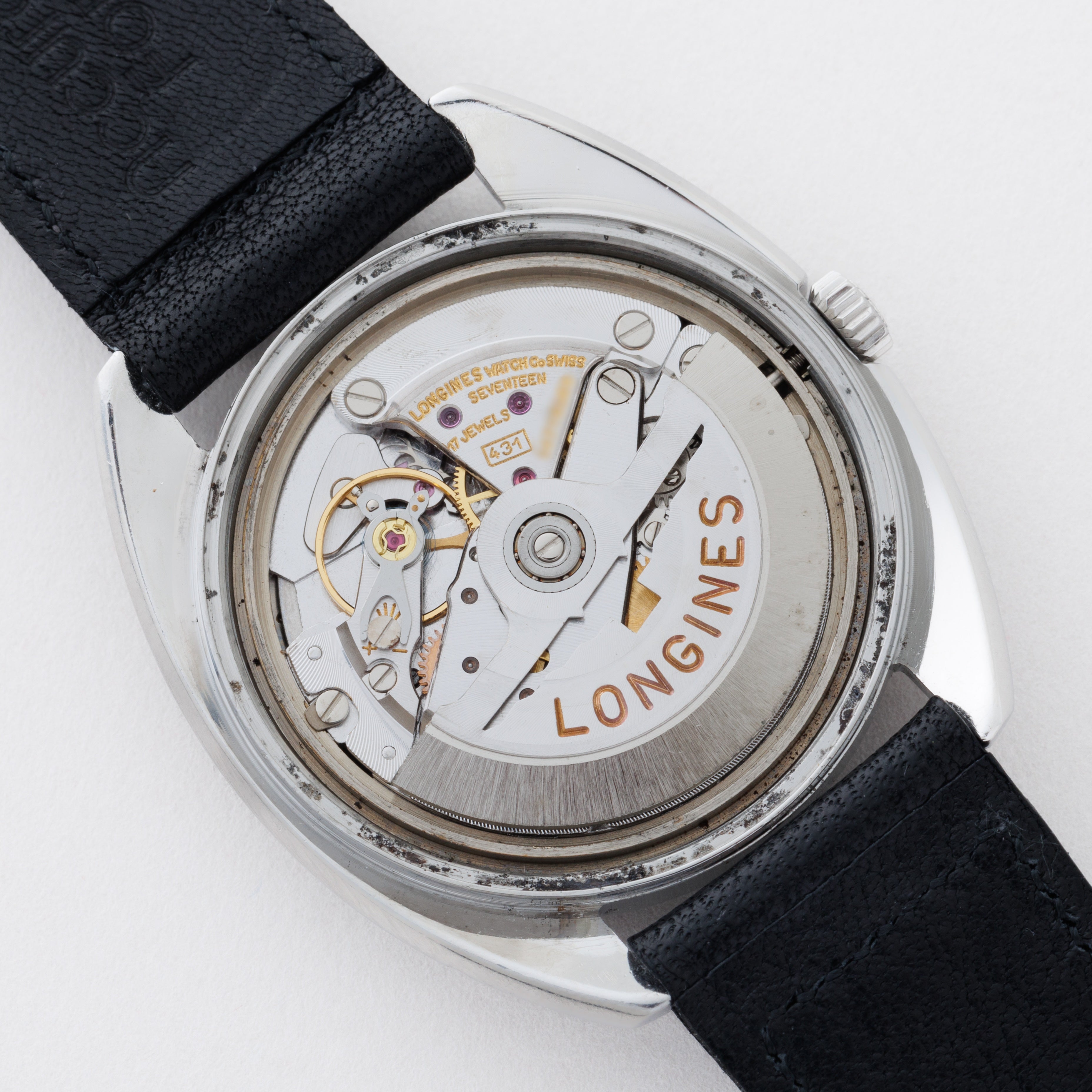 ロンジン ウルトラクロン 1969年製 Ref.9071 1 10振動自動巻き Cal.431 グレーダイヤル