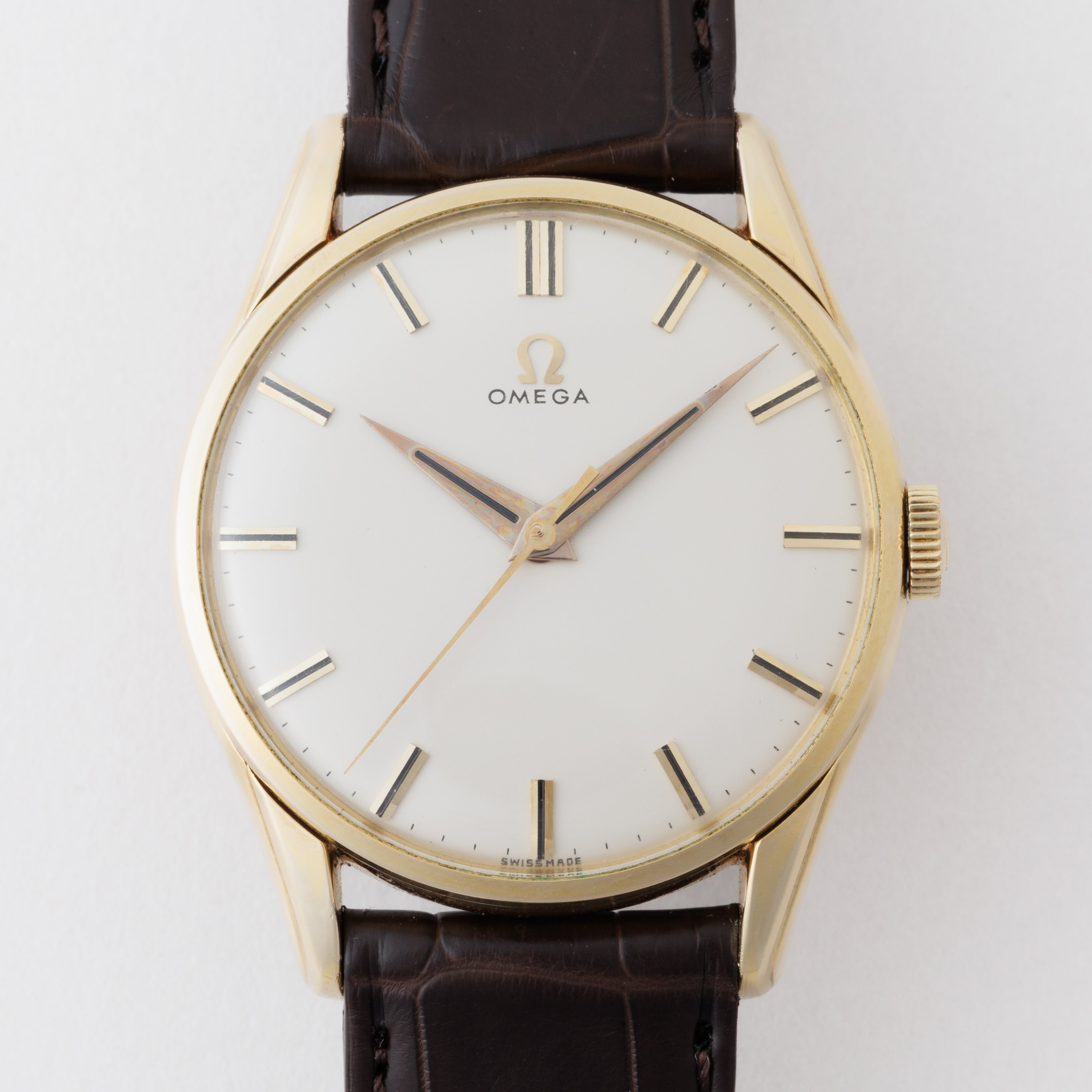 オメガ 30mmキャリバー 1958年製 金張りケース Cal.284 手巻き 昭和34年刻印