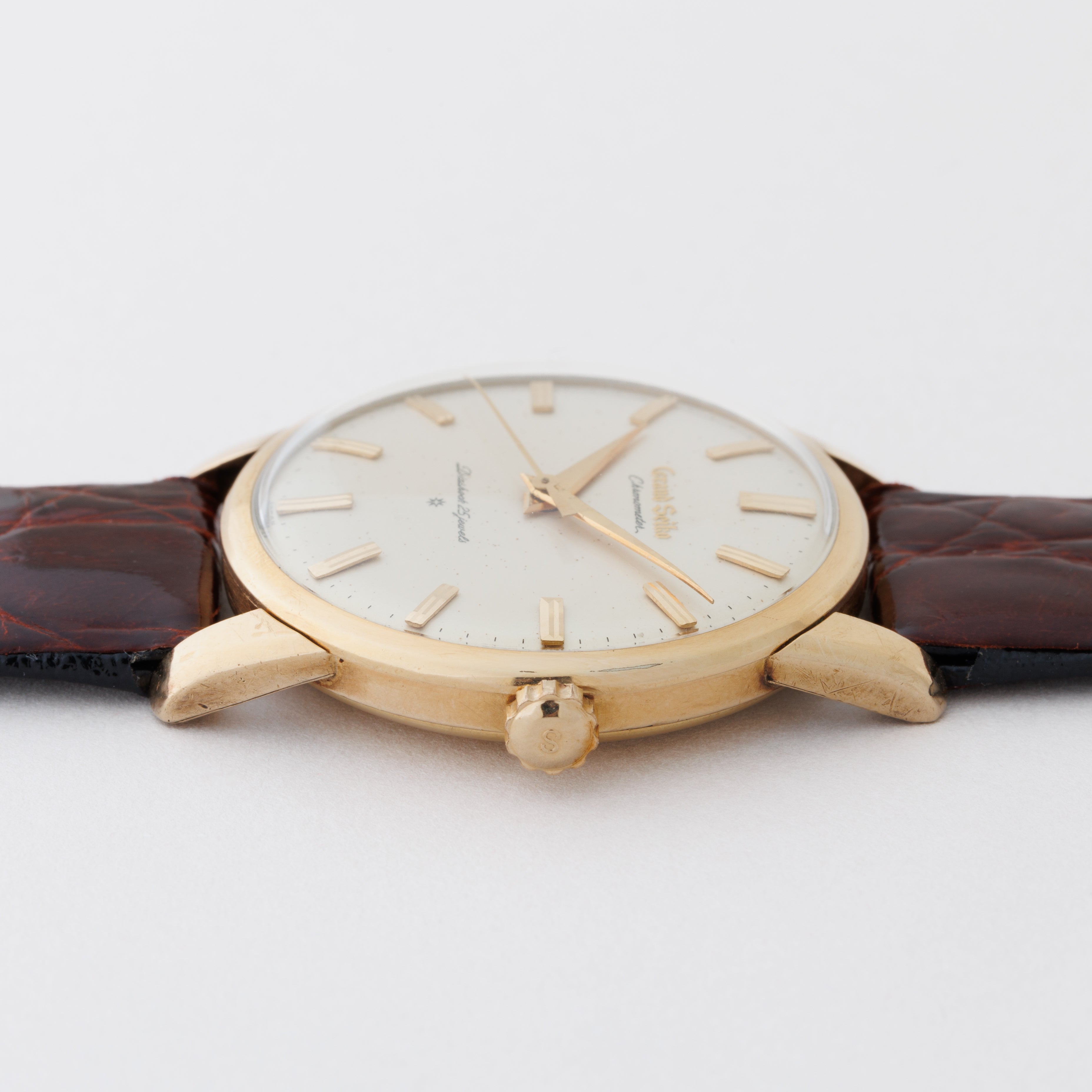 グランドセイコー ファーストモデル 1961年製 Ref.J14070E GS アップライトダイヤル 歩度証明書付き