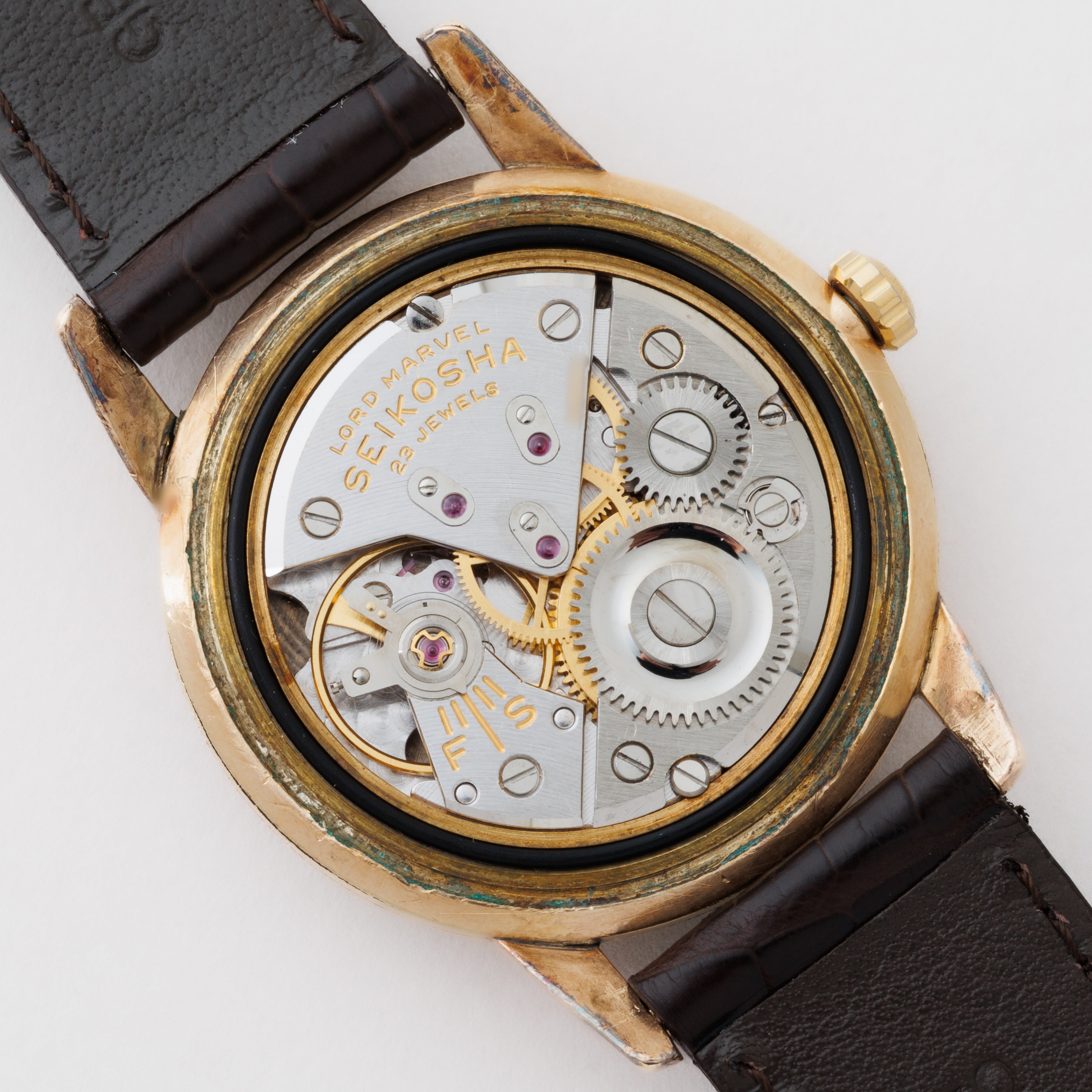 セイコー ロードマーベル 14金張り SDダイヤル