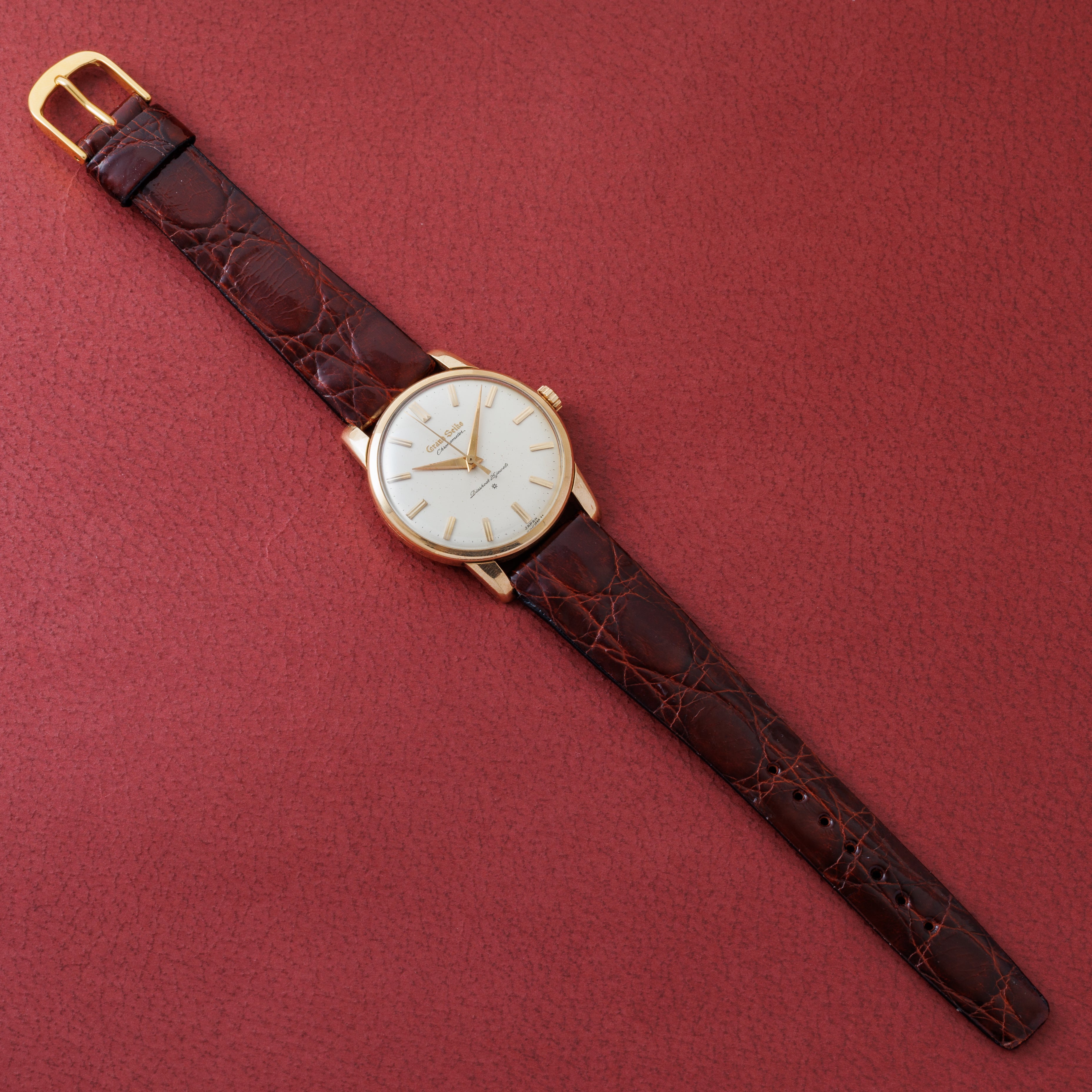 グランドセイコー ファーストモデル 1961年製 Ref.J14070E GS アップライトダイヤル 歩度証明書付き