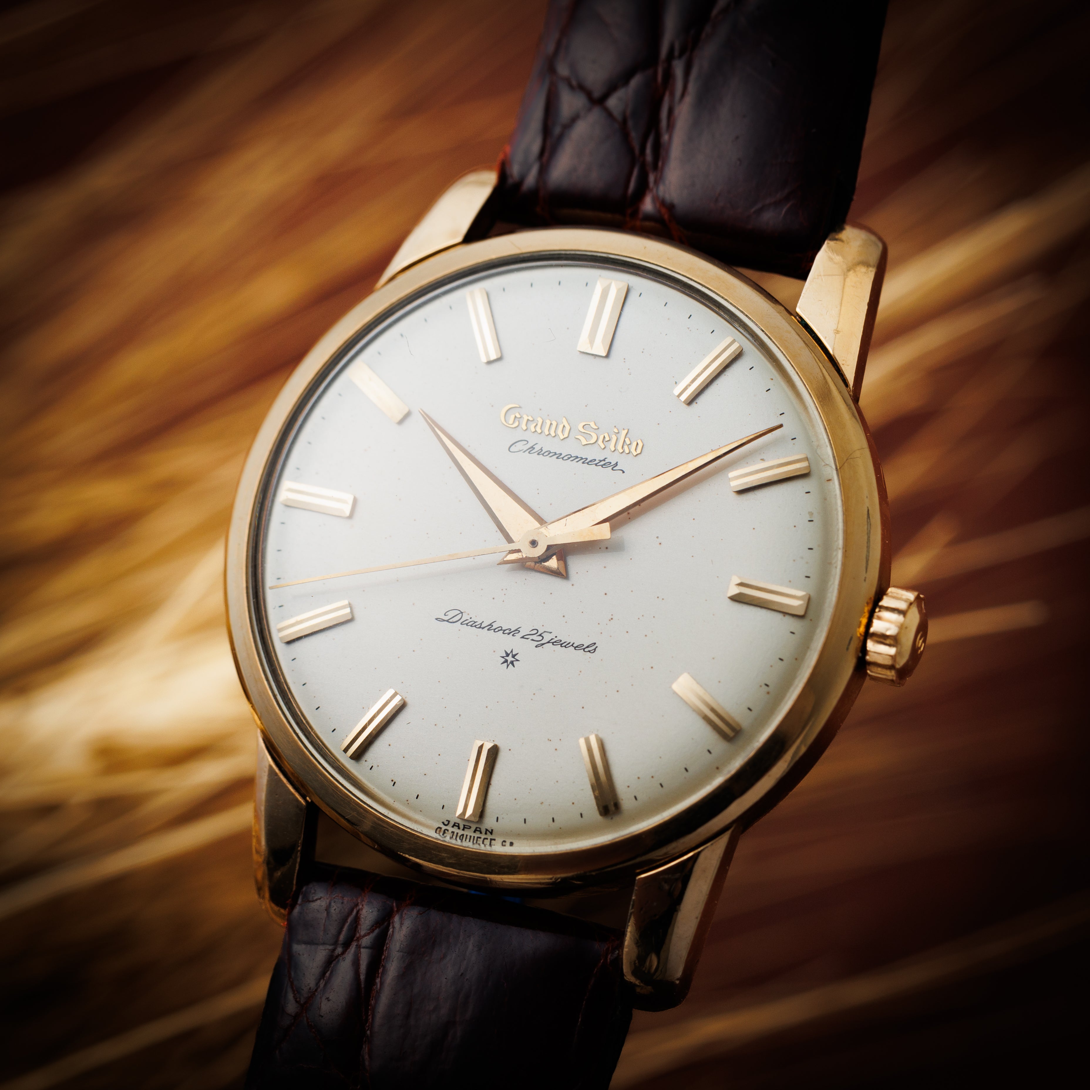 グランドセイコー ファーストモデル 1961年製 Ref.J14070E GS アップライトダイヤル 歩度証明書付き