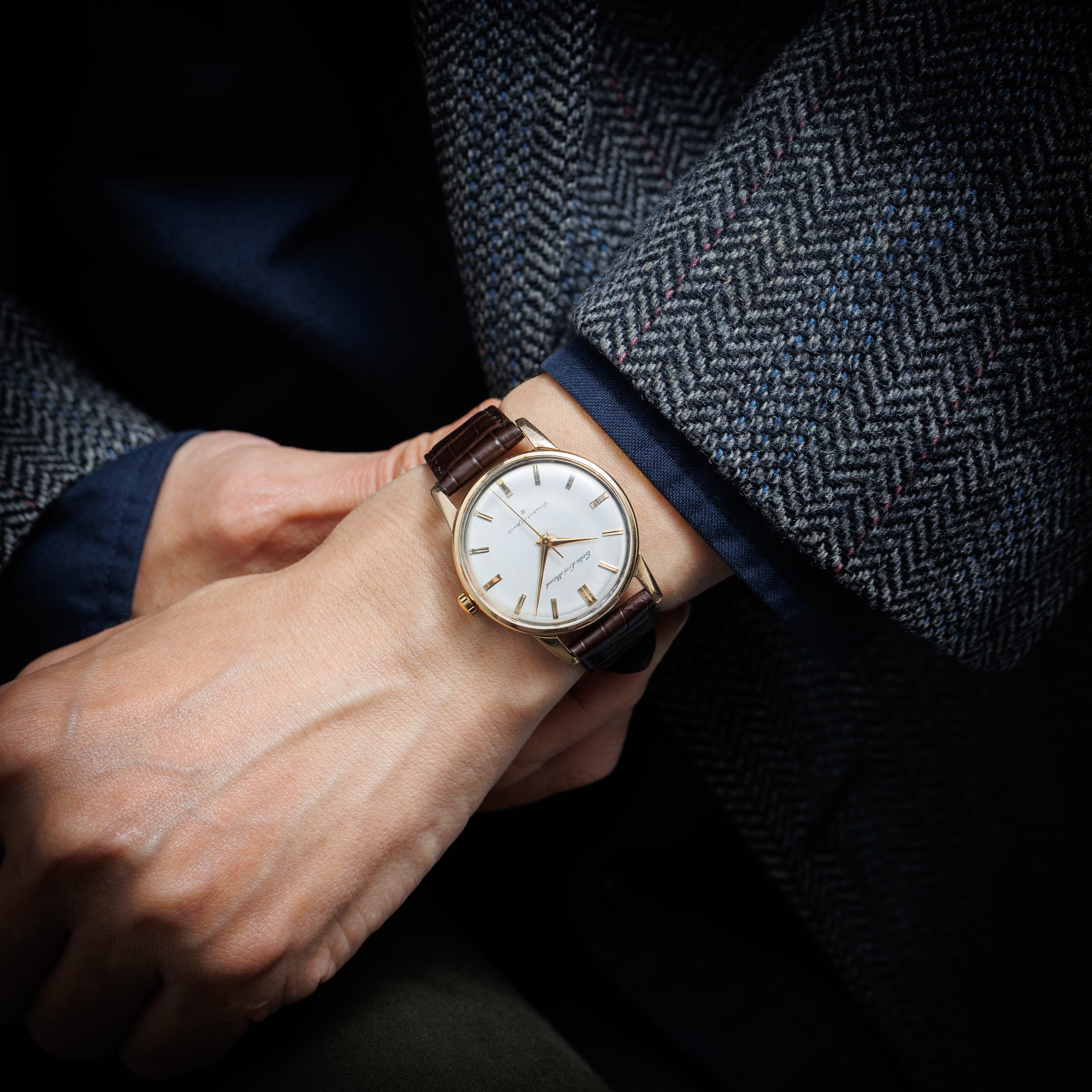 セイコー ロードマーベル 14金張り SDダイヤル