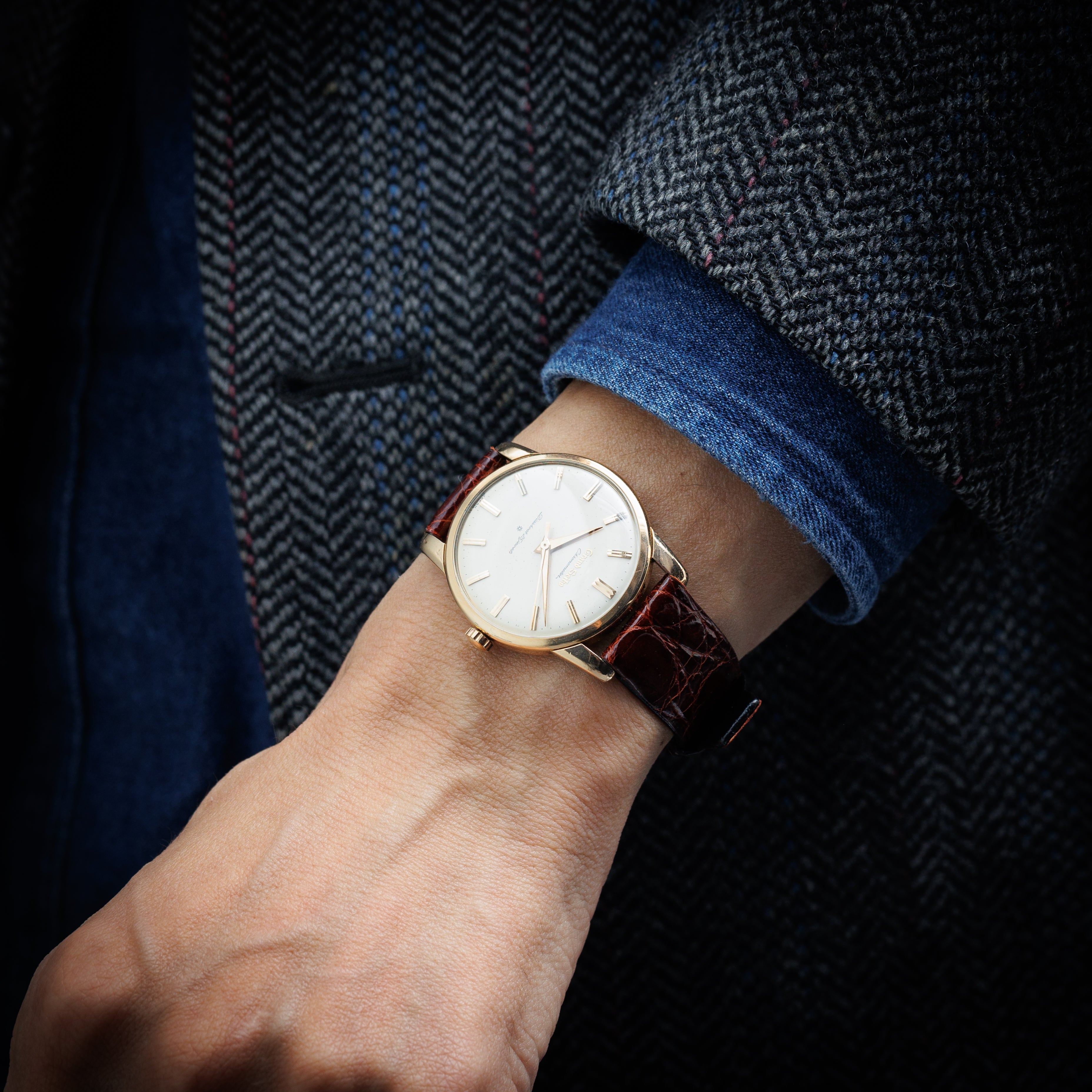 グランドセイコー ファーストモデル 1961年製 Ref.J14070E GS アップライトダイヤル 歩度証明書付き