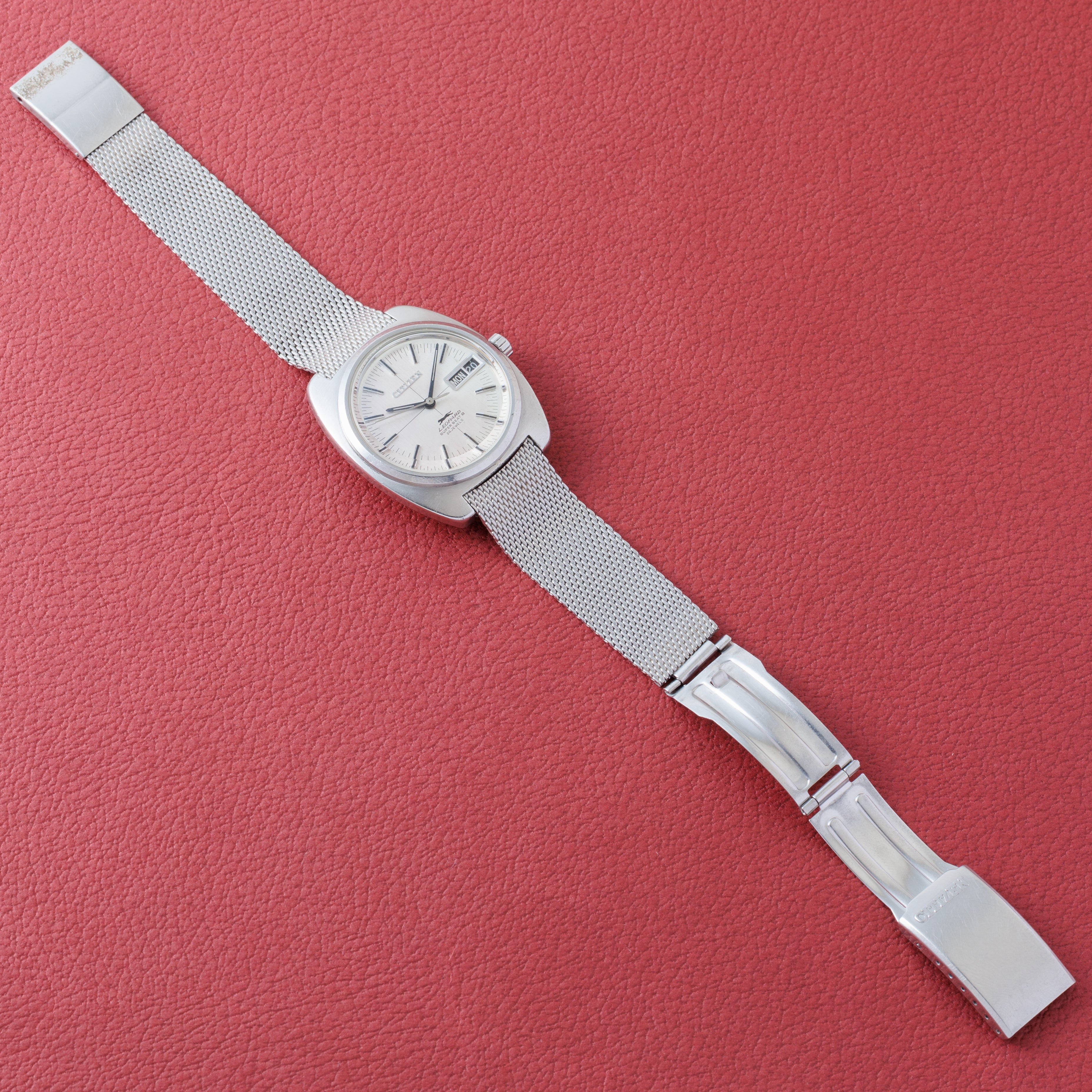 シチズン レオパール スーパービート8 1971年製 Ref.4-720539-Y 8振動自動巻き 純正ブレス