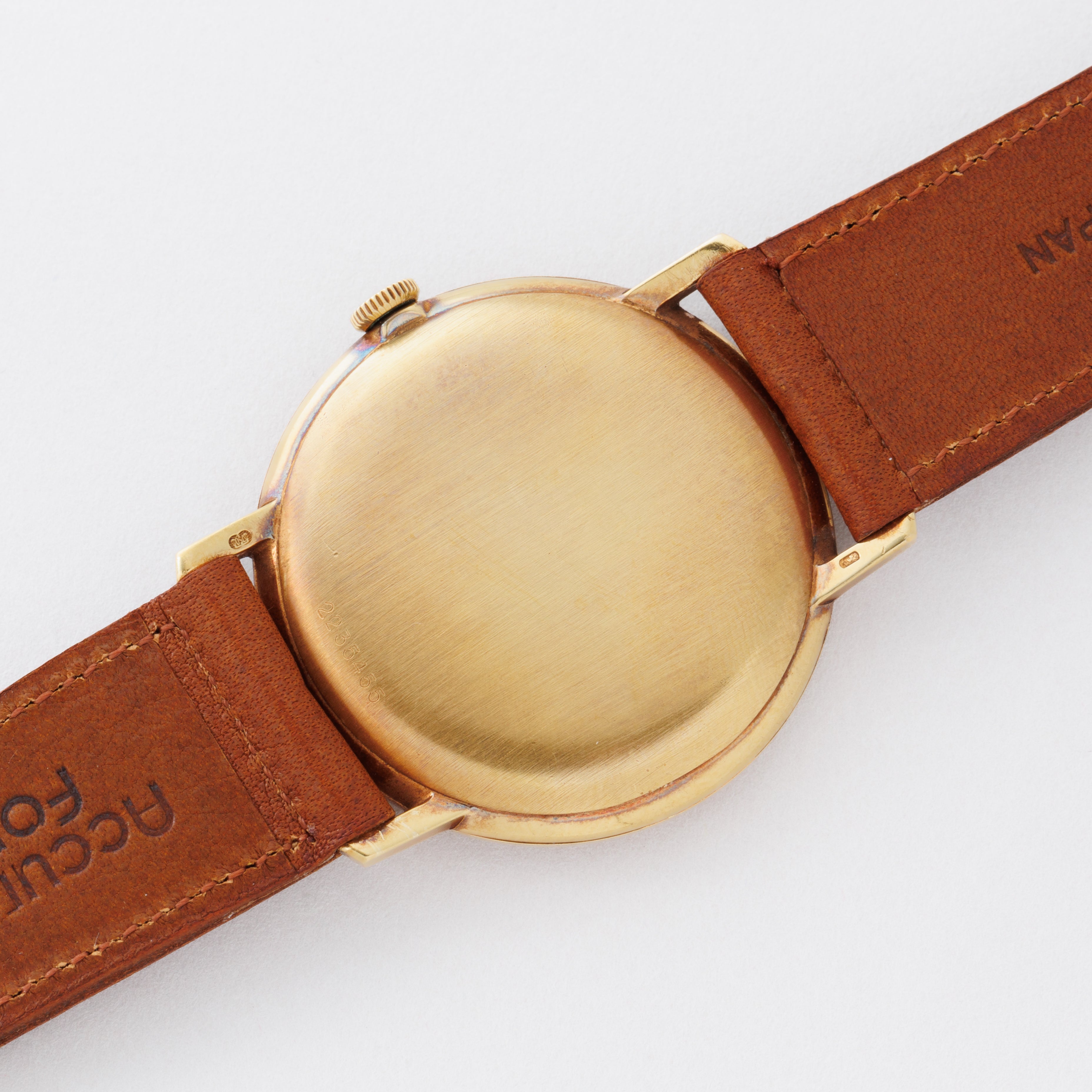 IWC 18金無垢ラウンドケース Ref.2500 1979年製 手巻き Cal.423 国際保証書付き