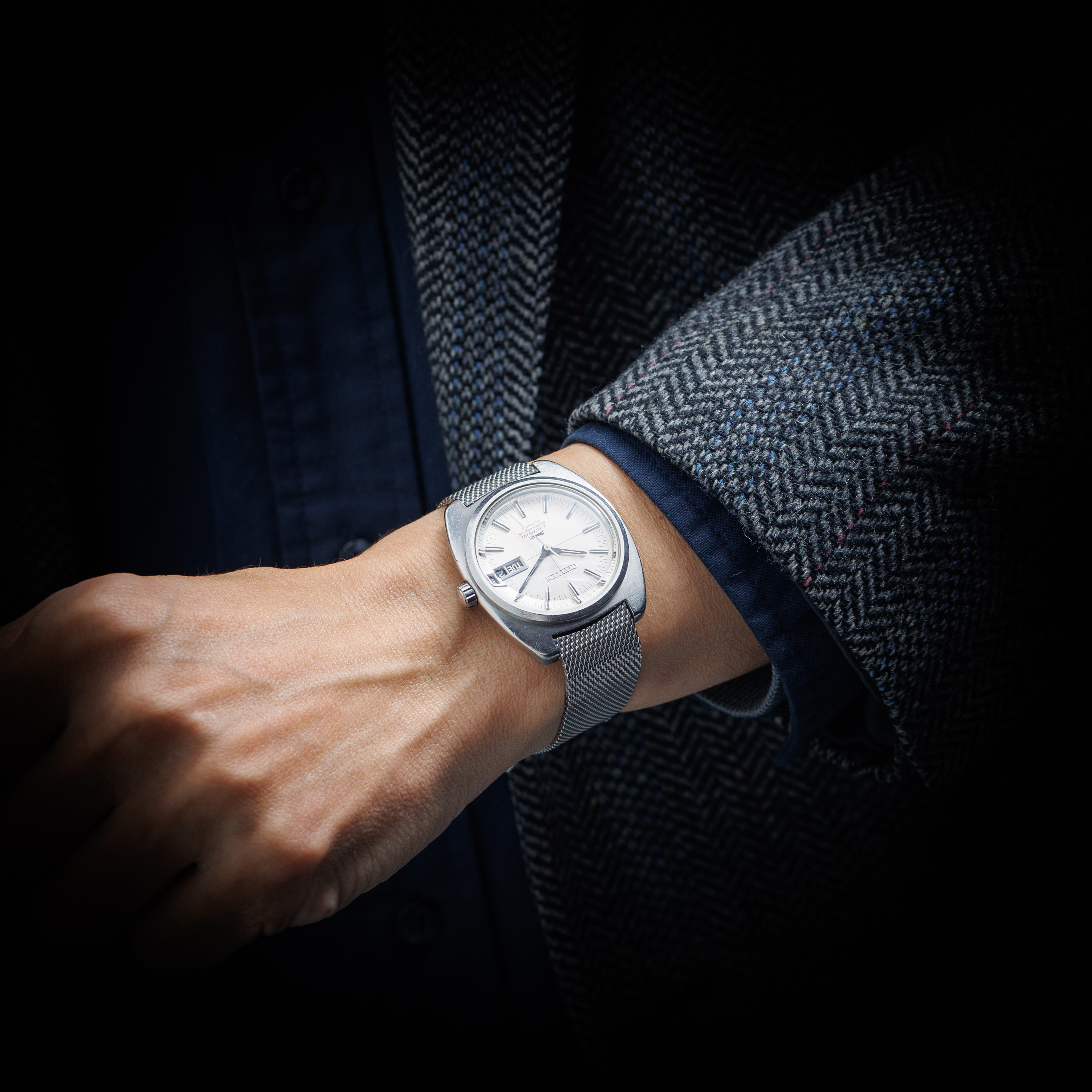 シチズン レオパール スーパービート8 1971年製 Ref.4-720539-Y 8振動自動巻き 純正ブレス