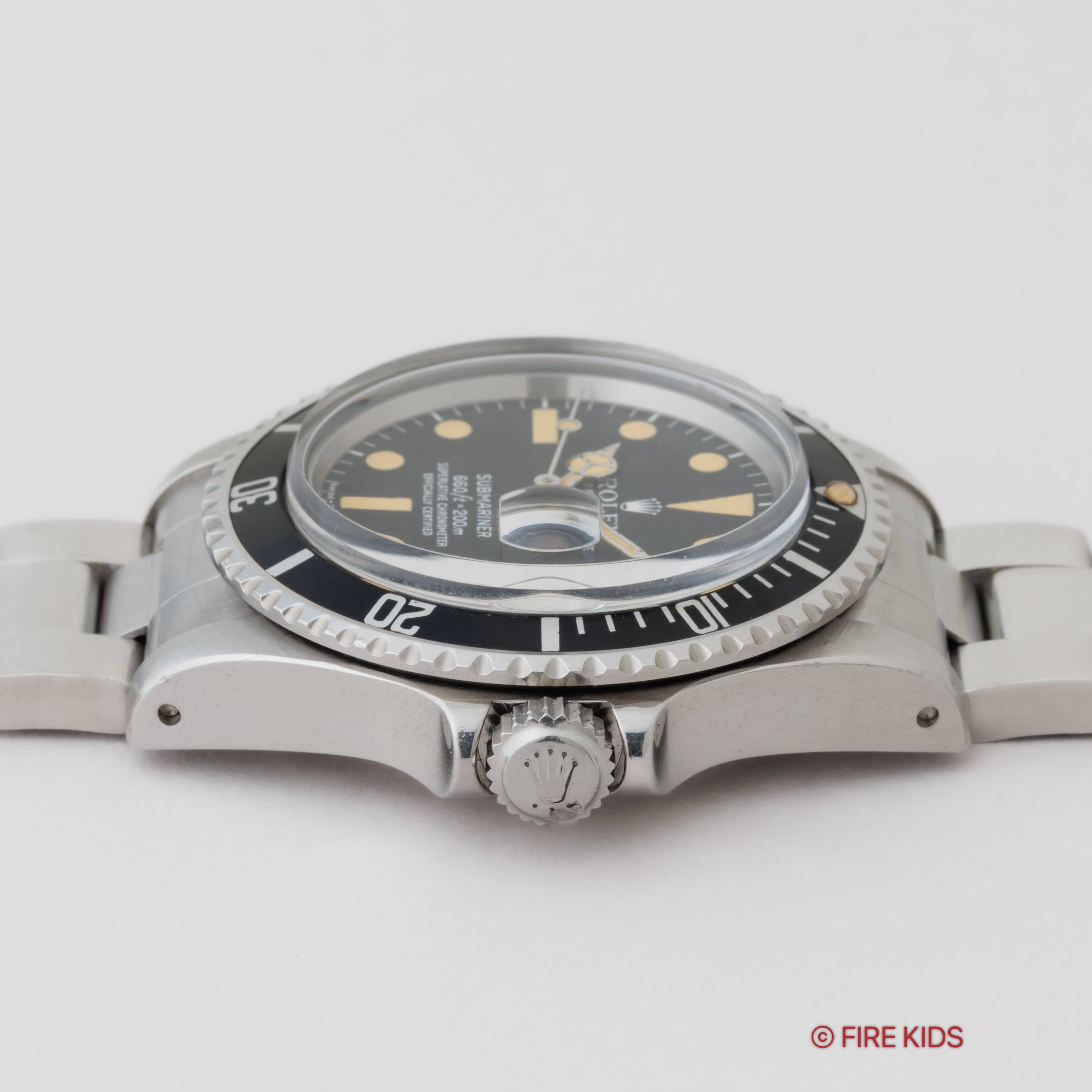 ロレックス サブマリーナーデイト 1977年製 Ref.1680 オールトリチウム 白サブマーク2ダイヤル