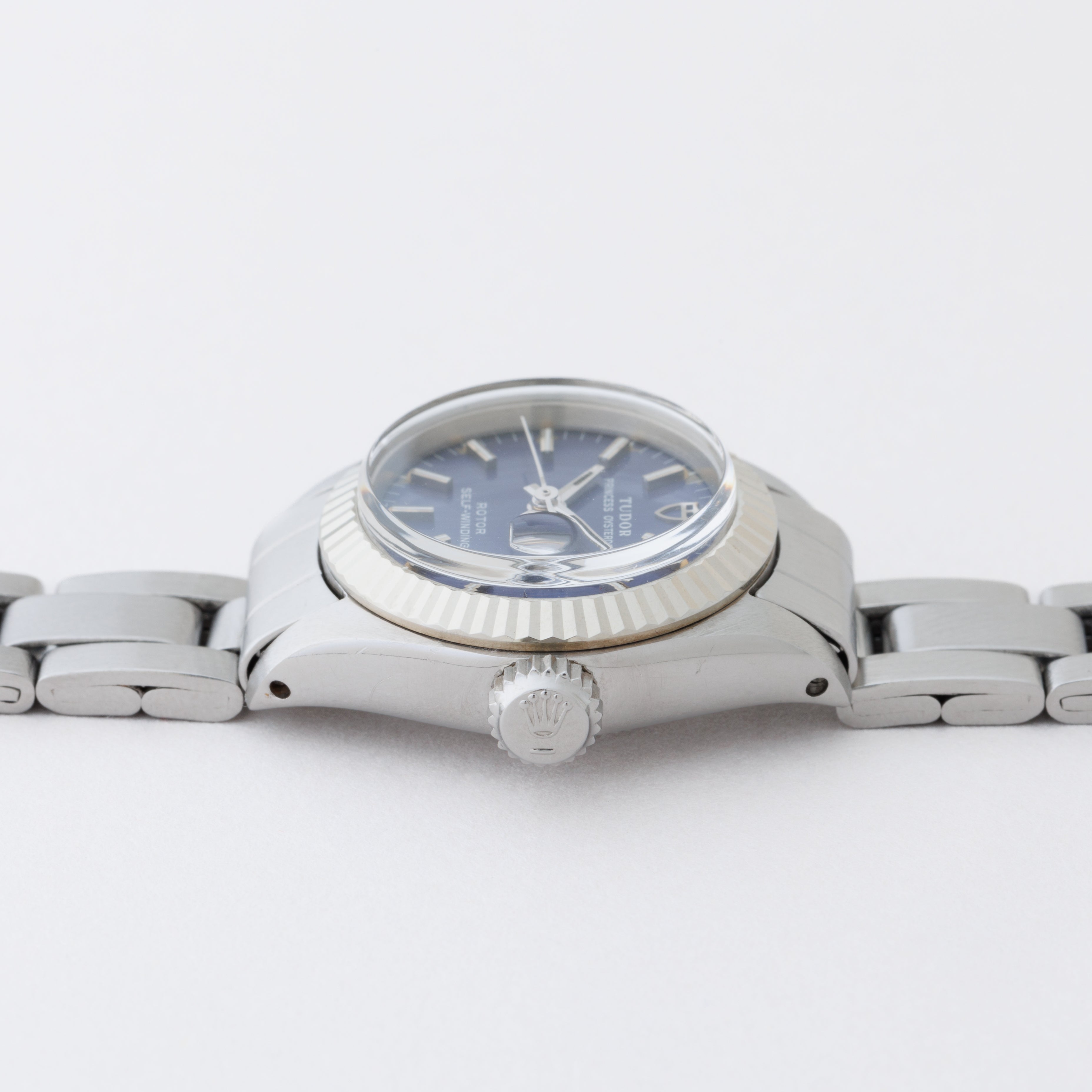 チューダー プリンセス オイスターデイト 1974年製 Ref.7607/4 レディース パープルダイヤル