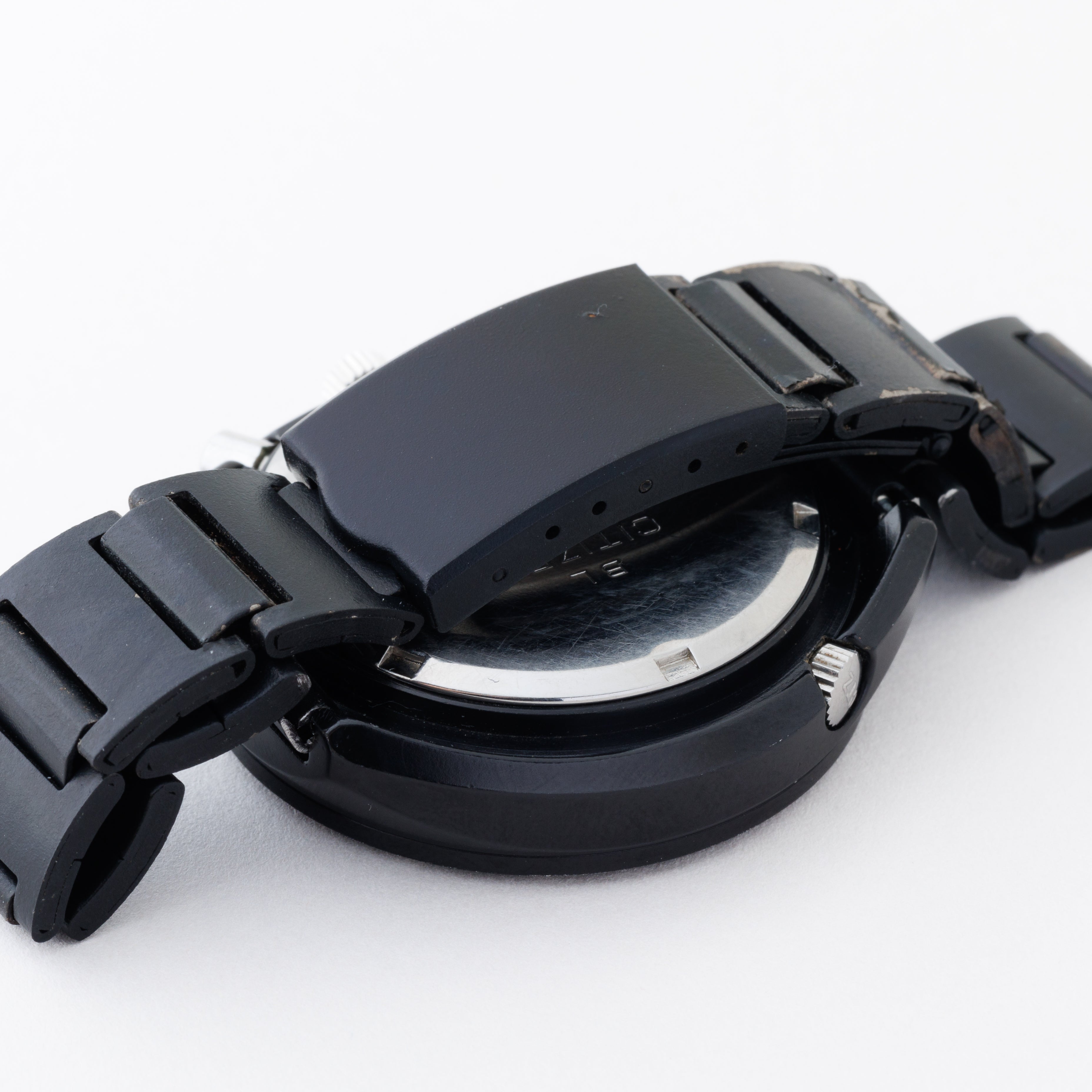 シチズン レコードマスター カスタムV2 1971年製 Ref.4-570057TA ブラッキーケース ブレス付き