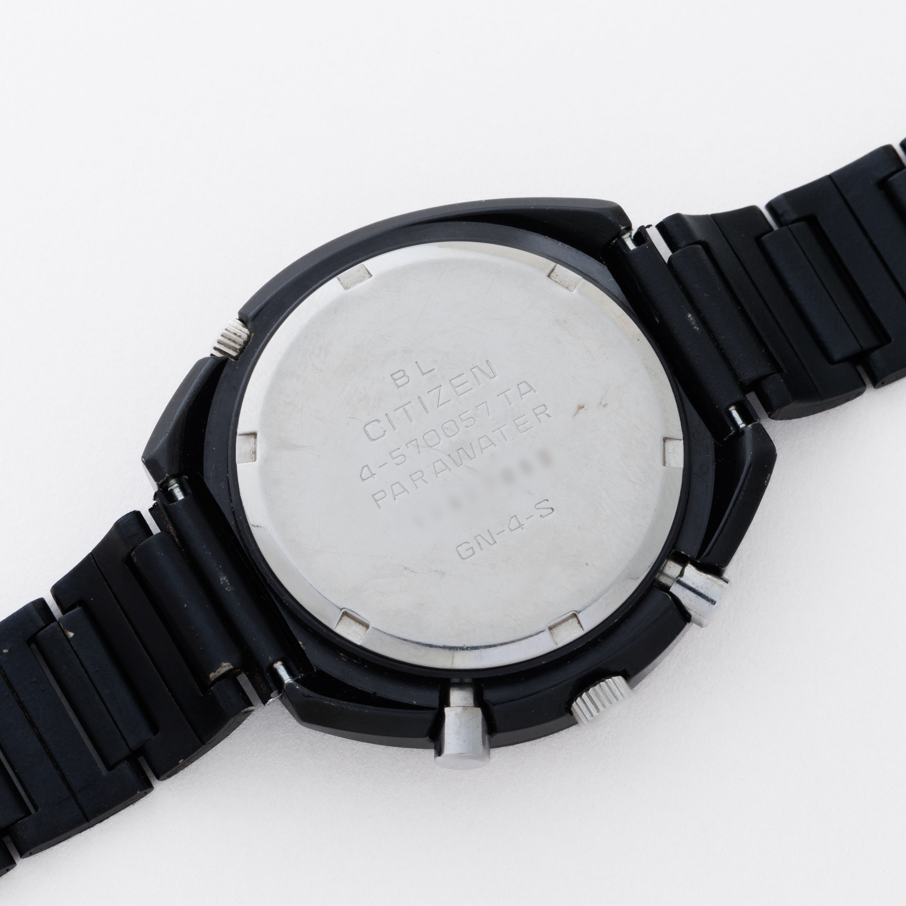 シチズン レコードマスター カスタムV2 1971年製 Ref.4-570057TA ブラッキーケース ブレス付き
