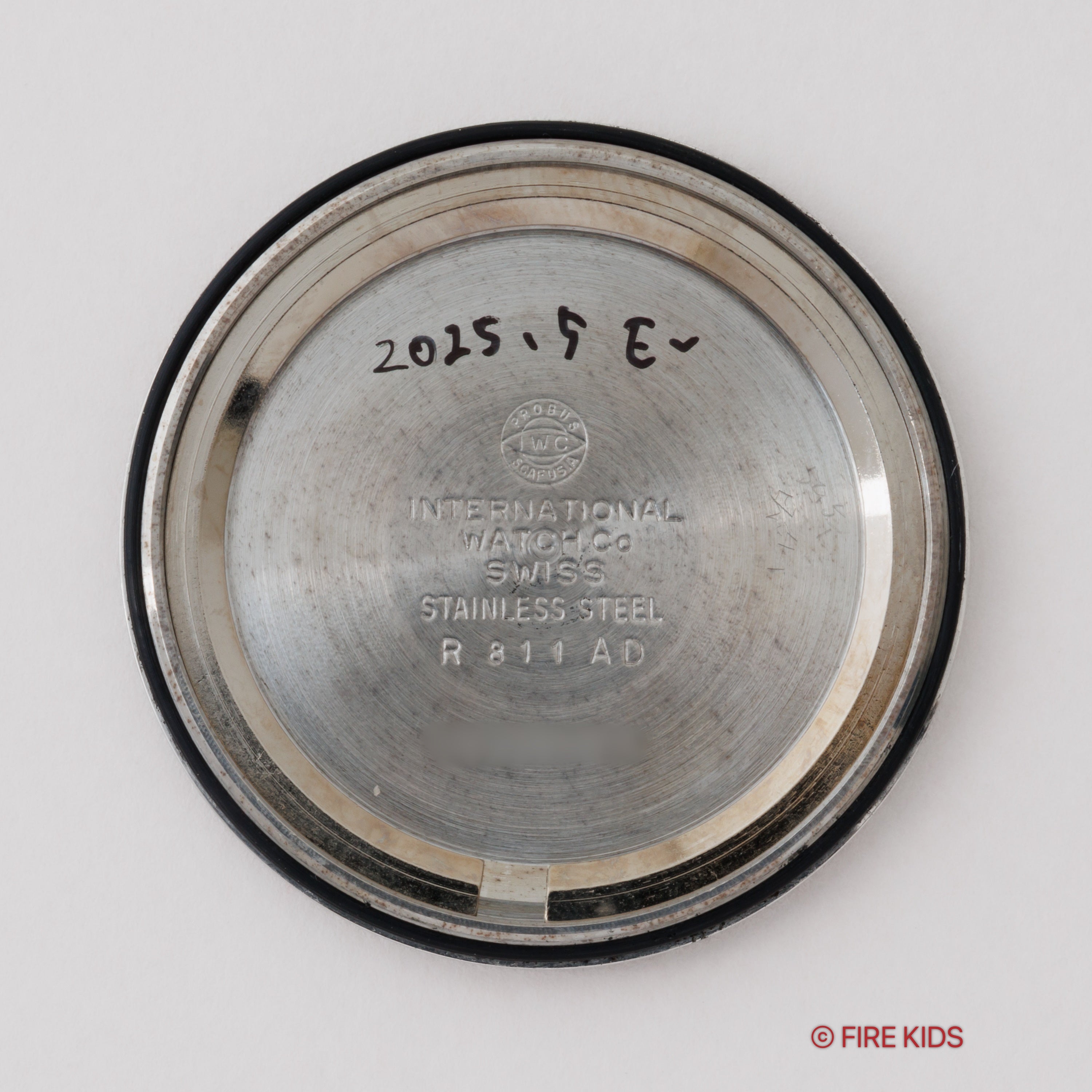 IWC ヨットクラブ ブルーマーブル 1969年製 ペラトン式自動巻 純正メッシュブレス