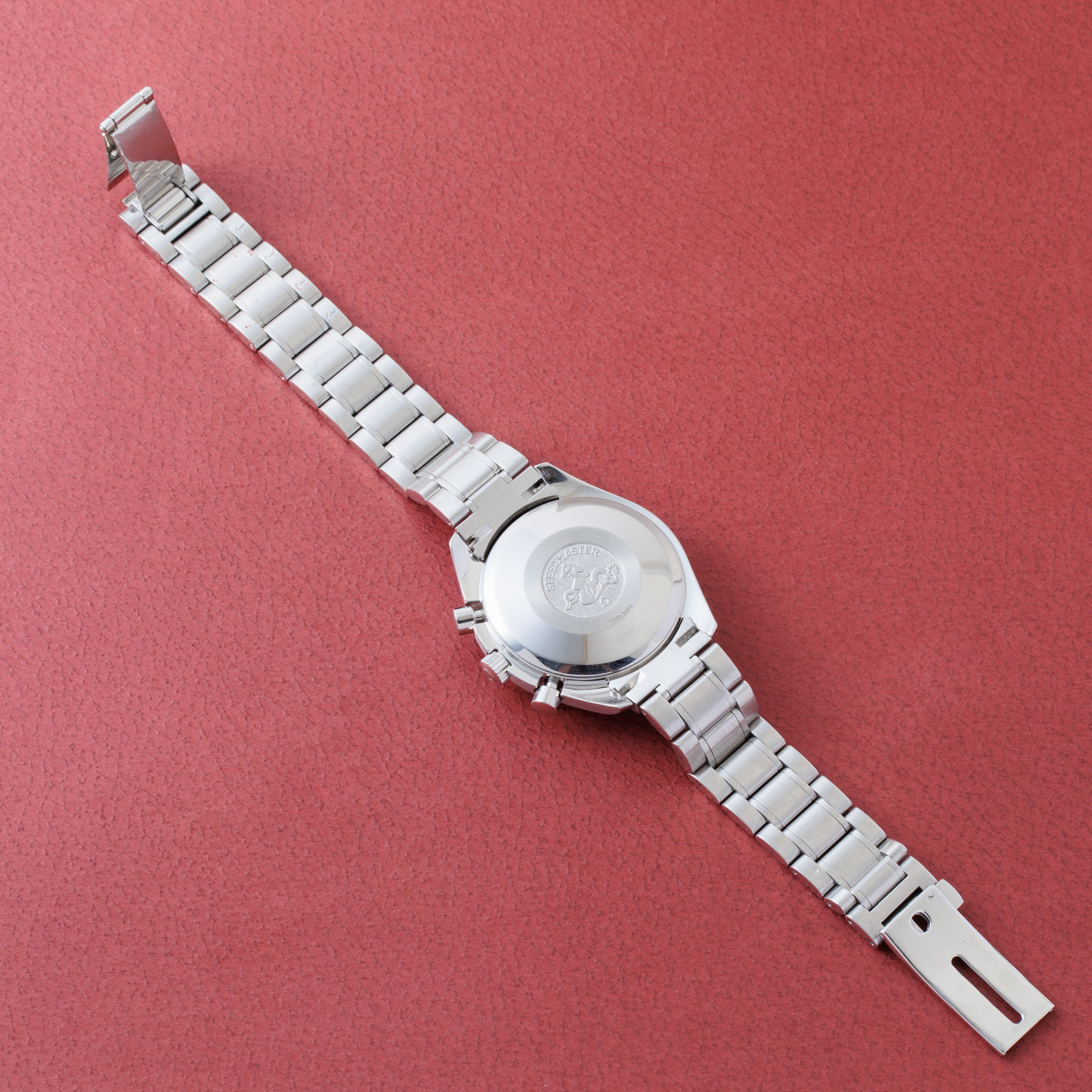 オメガ スピードマスター マーク40 1997年製 Ref.3520.50.00 箱、ギャラ付き