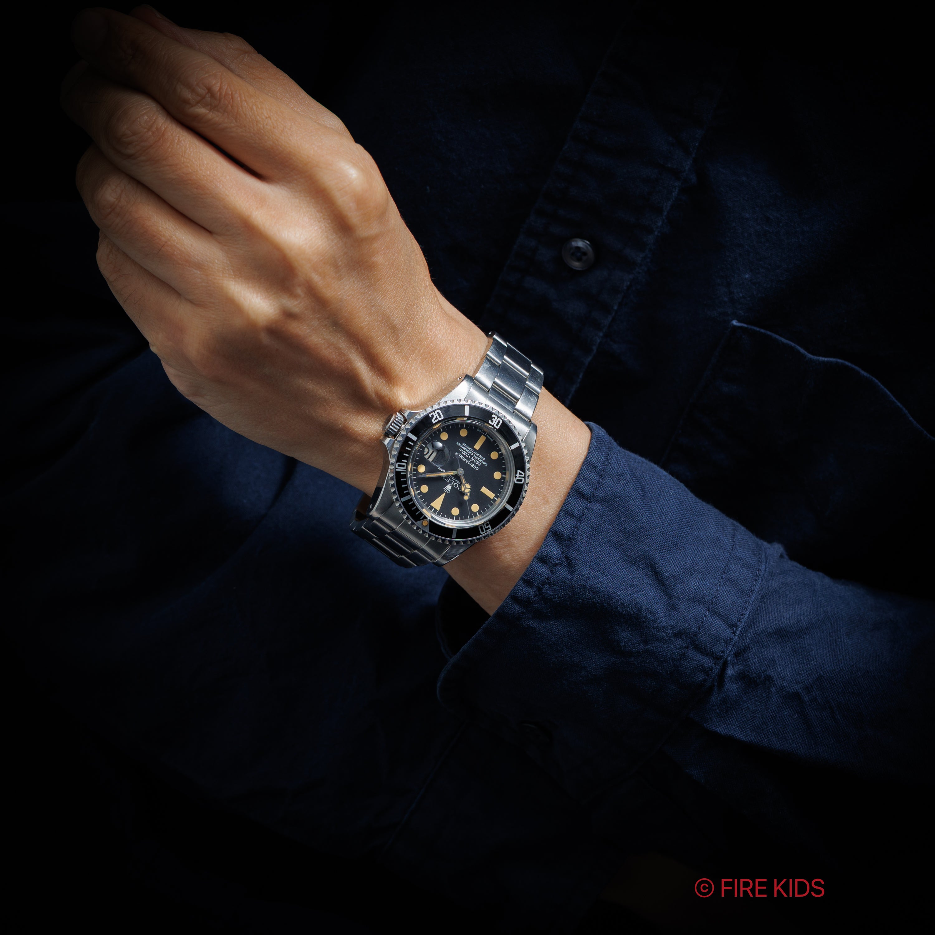 ロレックス サブマリーナーデイト 1977年製 Ref.1680 オールトリチウム 白サブマーク2ダイヤル