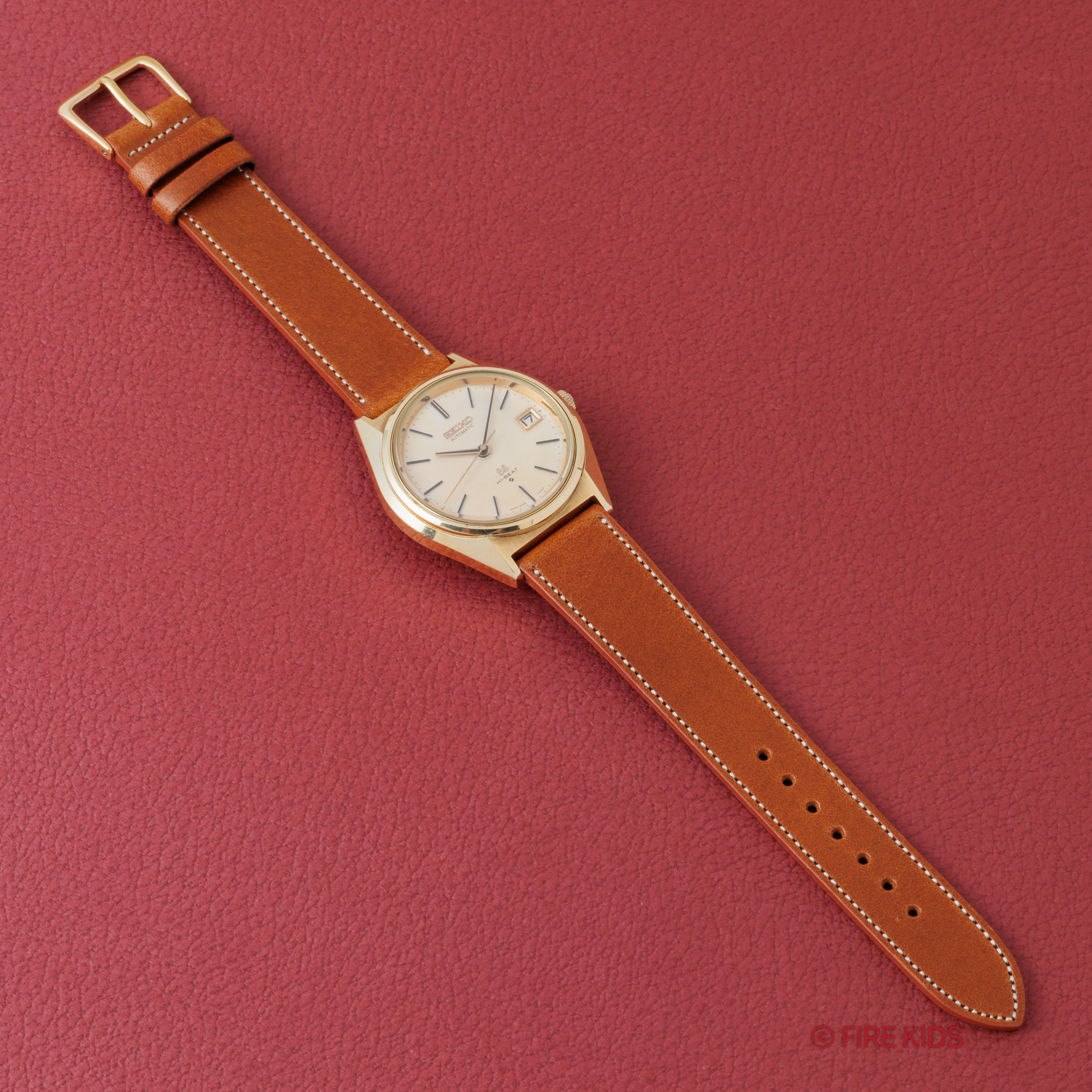 グランドセイコー 1970年製(昭和45年製) Ref.5645-7010 パティーナダイヤル 56GS ハイビート自動巻 CAPゴールド