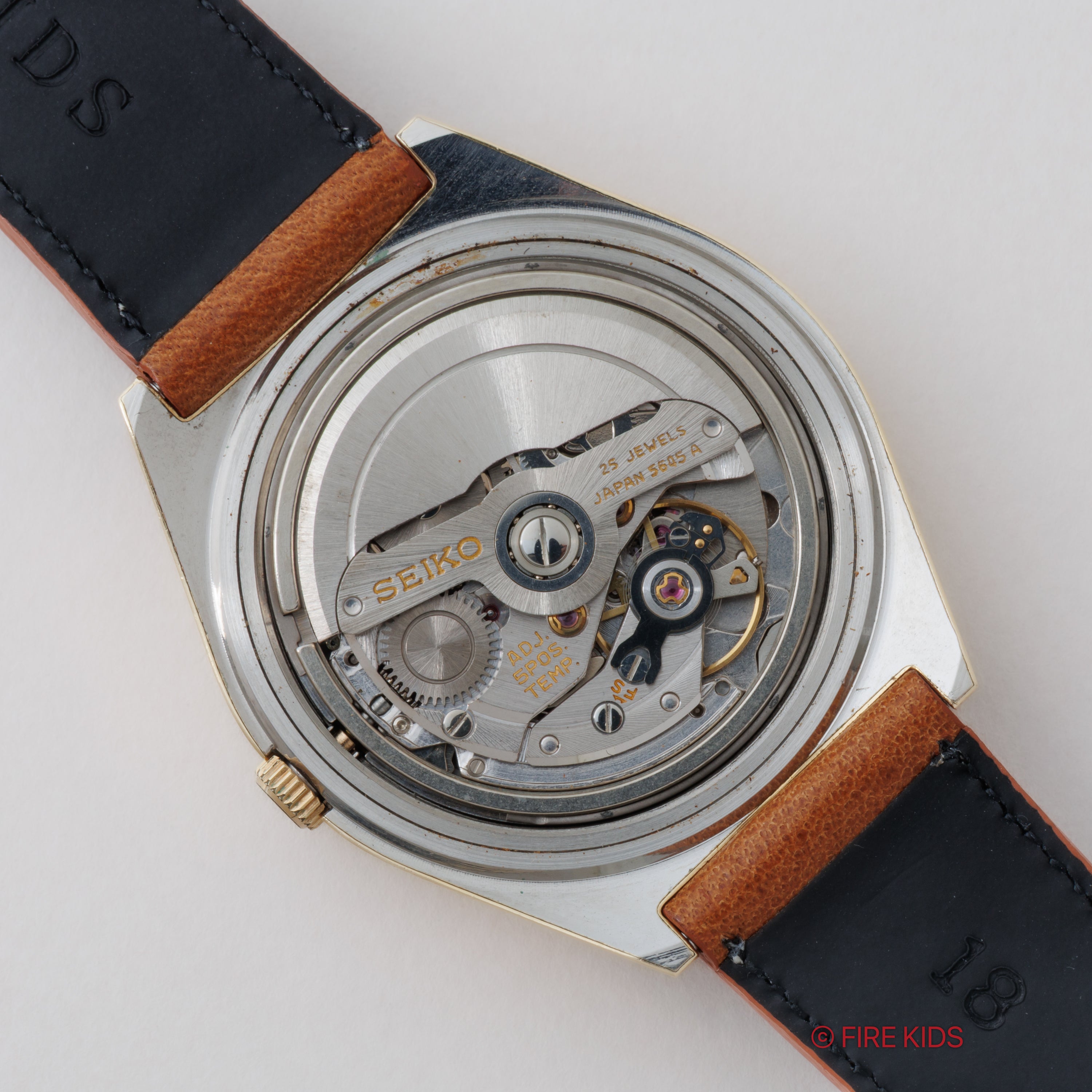 グランドセイコー 1970年製(昭和45年製) Ref.5645-7010 パティーナダイヤル 56GS ハイビート自動巻 CAPゴールド