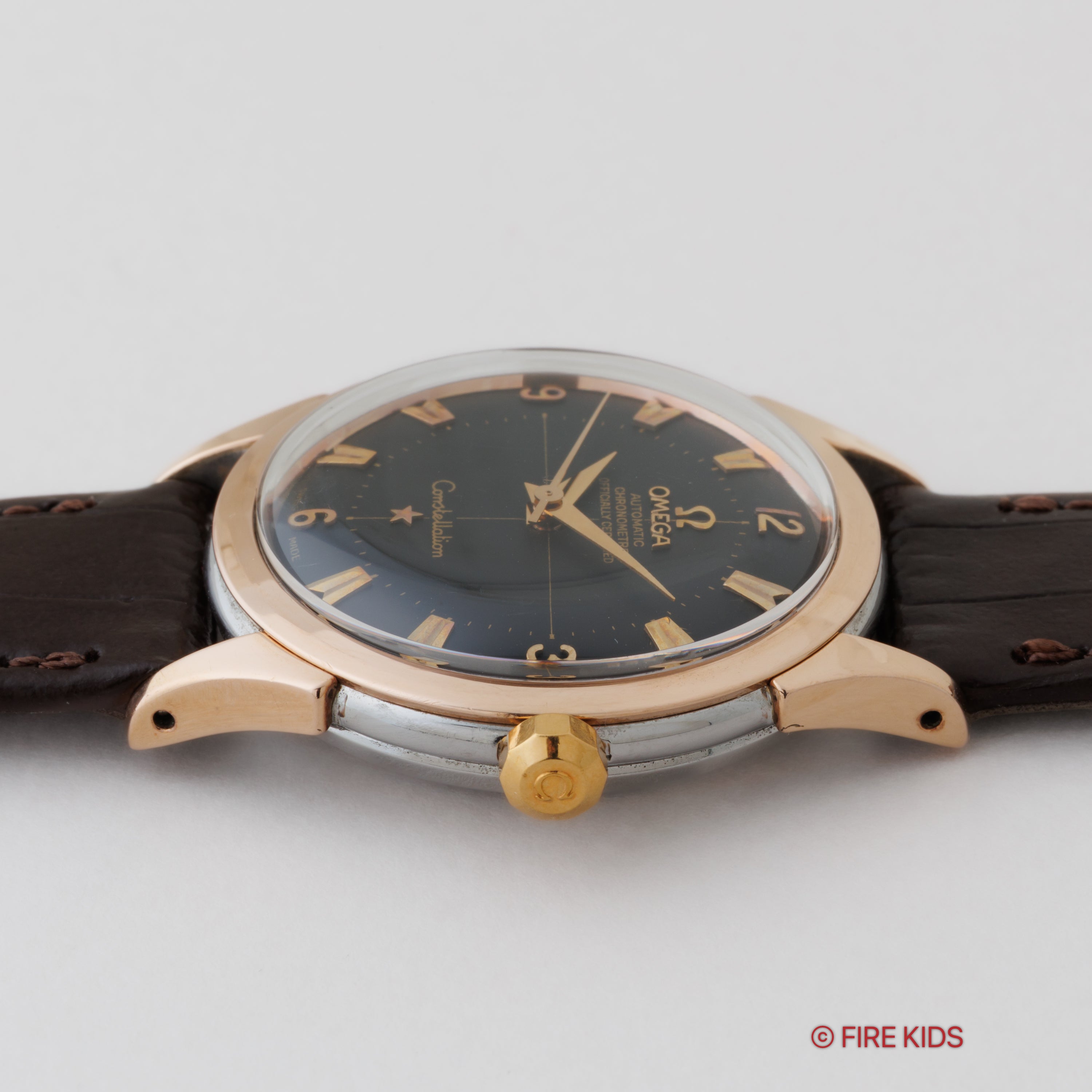 オメガ コンステレーション PGトップゴールドケース 1955年製 Ref.2852-4SC メーカーリダンダイヤル
