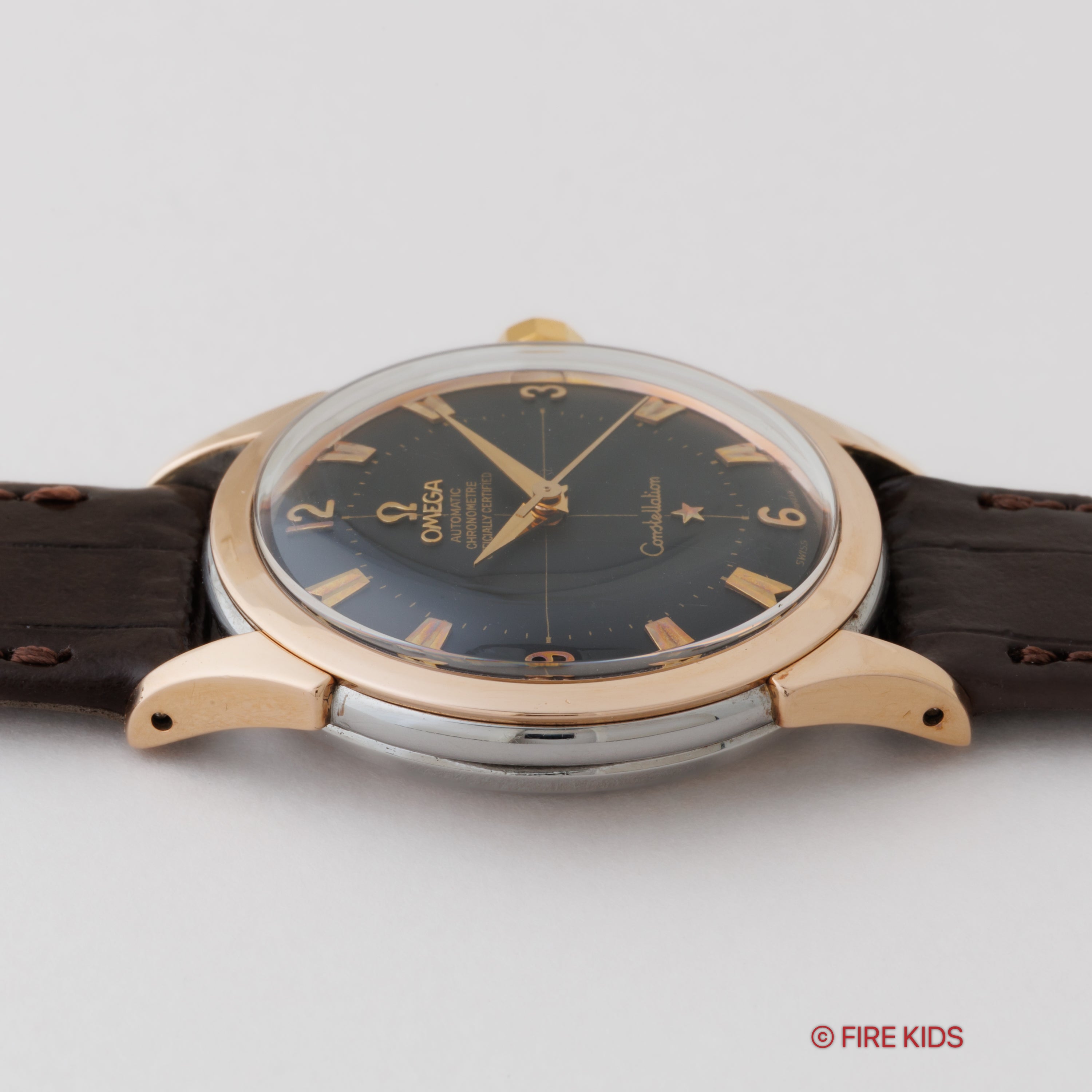 オメガ コンステレーション PGトップゴールドケース 1955年製 Ref.2852-4SC メーカーリダンダイヤル