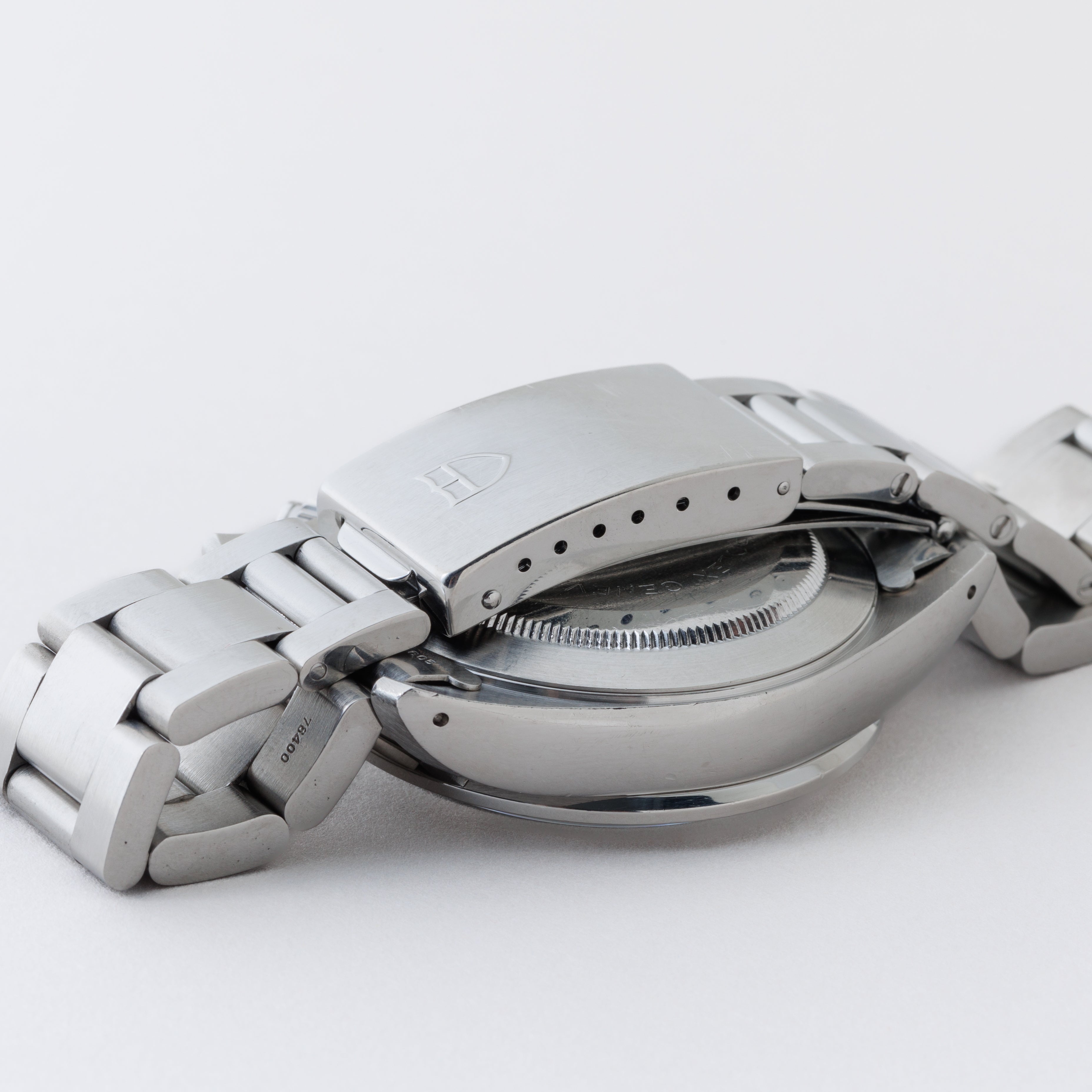 TUDOR クロノタイム 1995年製 Ref.79280 逆パンダダイヤル 王冠リューズ 3連オイスターブレス ギャラ付