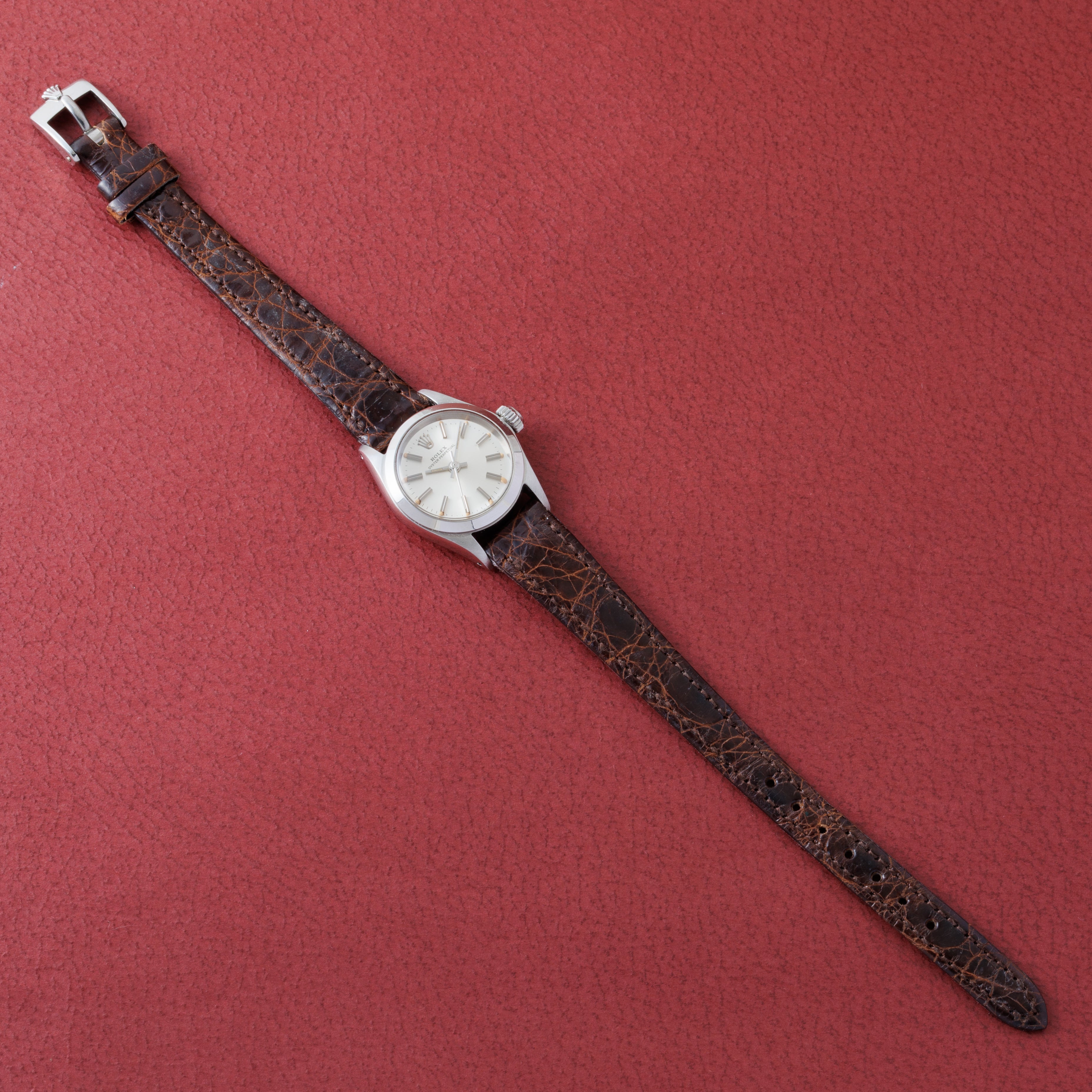 ロレックス レディース 1969年製 Ref.6618 オイスターパーペチュアル 純正尾錠付き