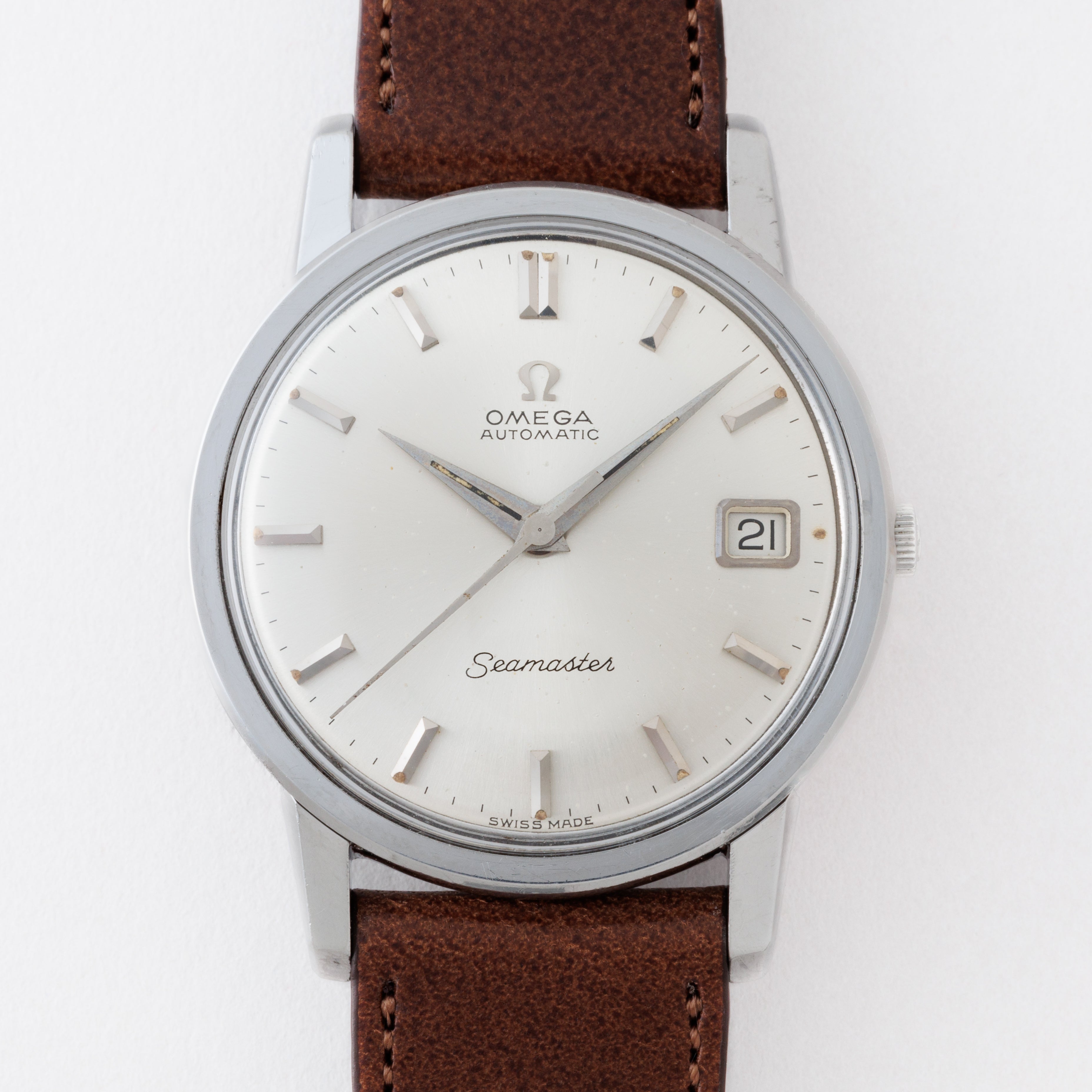 オメガ シーマスター 1963年製 Ref.166.003 シルバーダイヤル