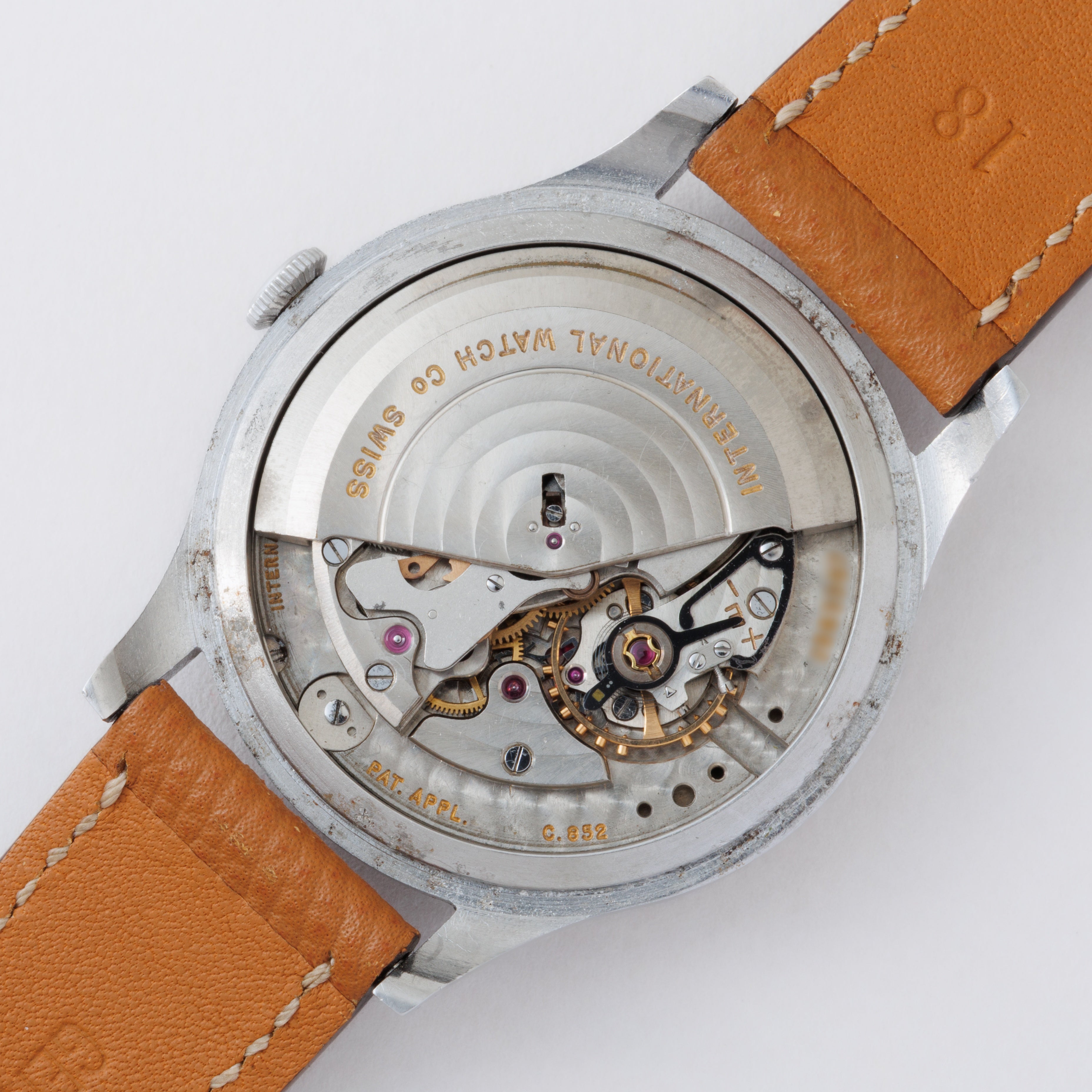 IWC シャフハウゼン ラウンド ペラトン式 1953年製 自動巻き Cal.852 オールドインター