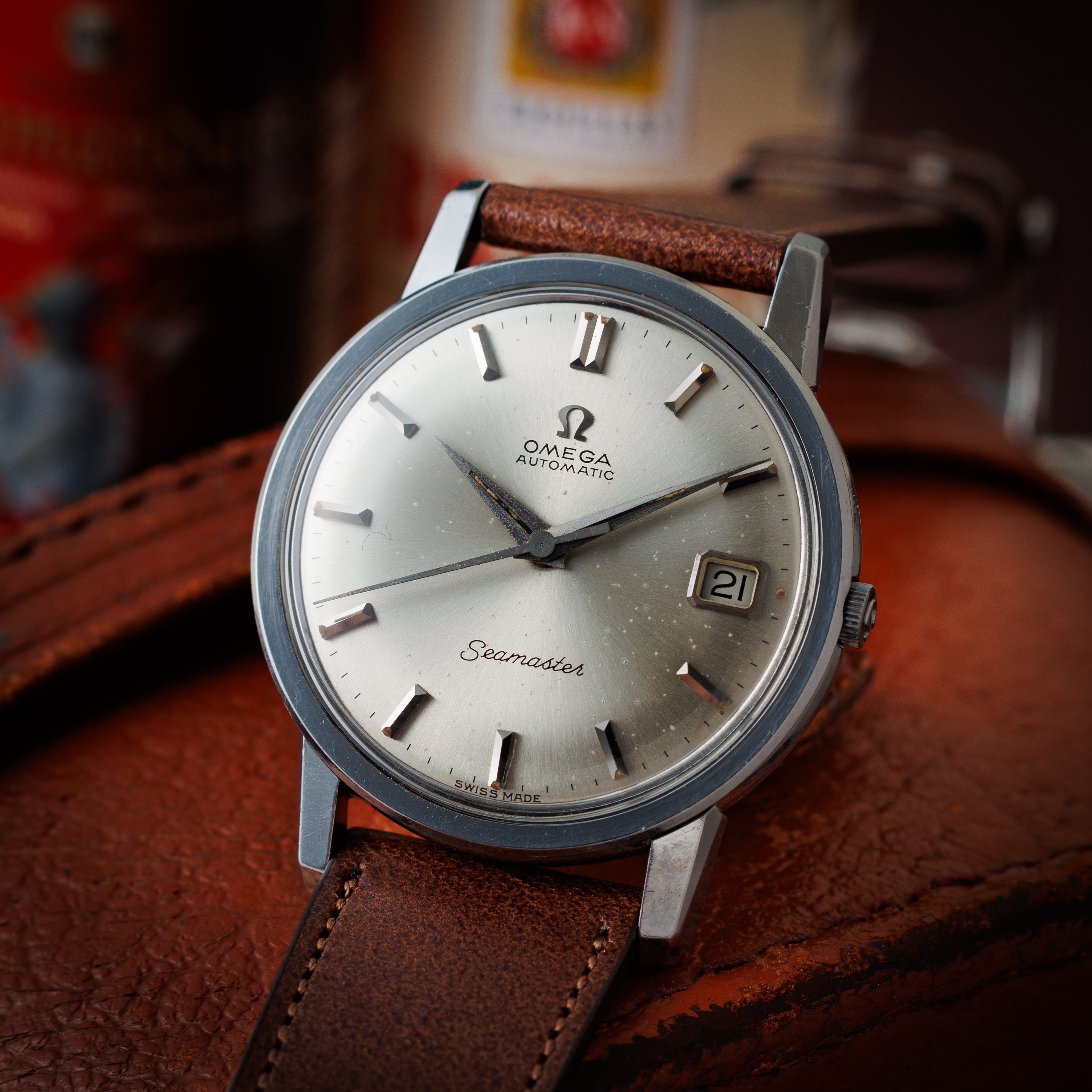 オメガ シーマスター 1963年製 Ref.166.003 シルバーダイヤル