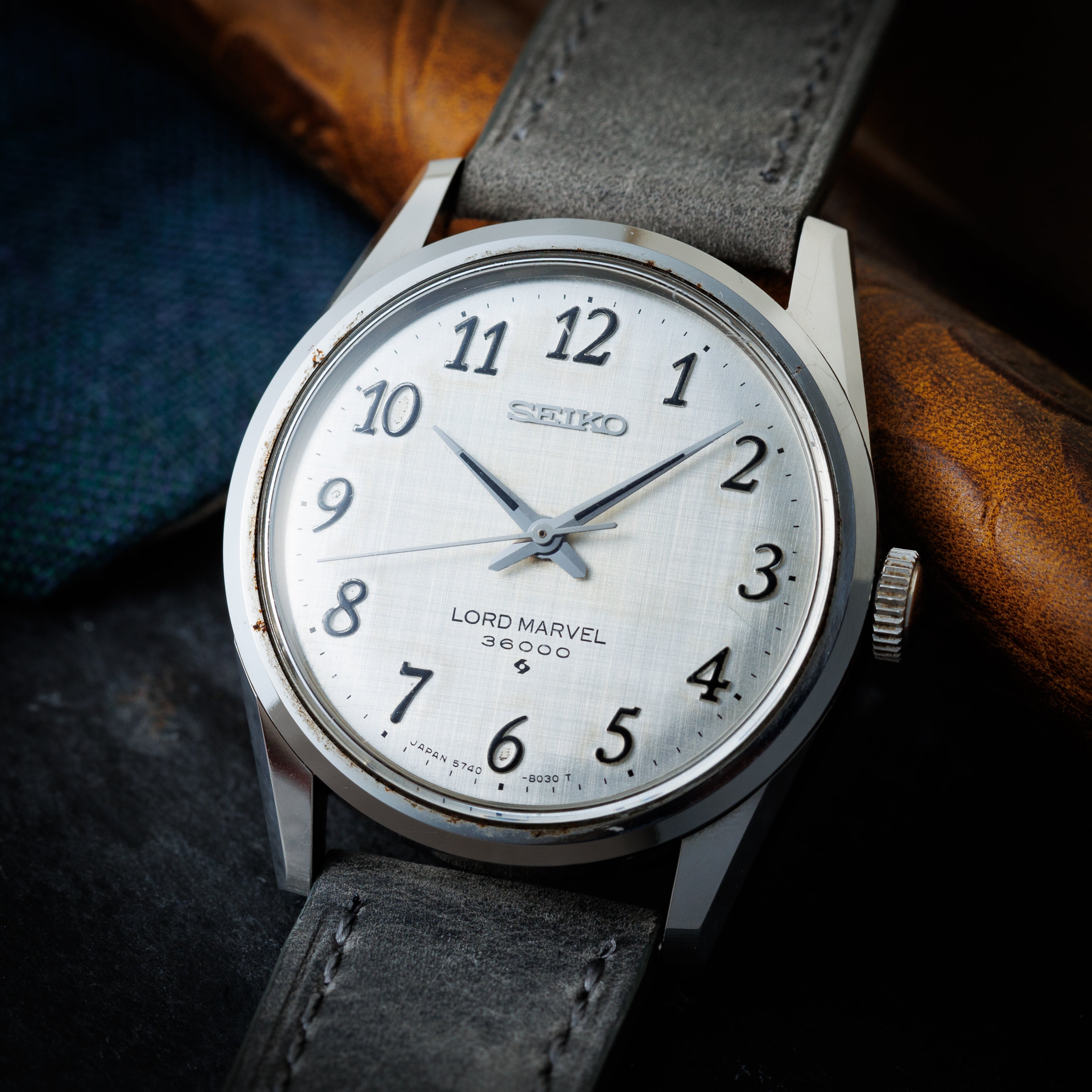 セイコー ロードマーベル 36000 1976年製 Ref.5740-8000 10振動手巻き 全アラビアダイヤル