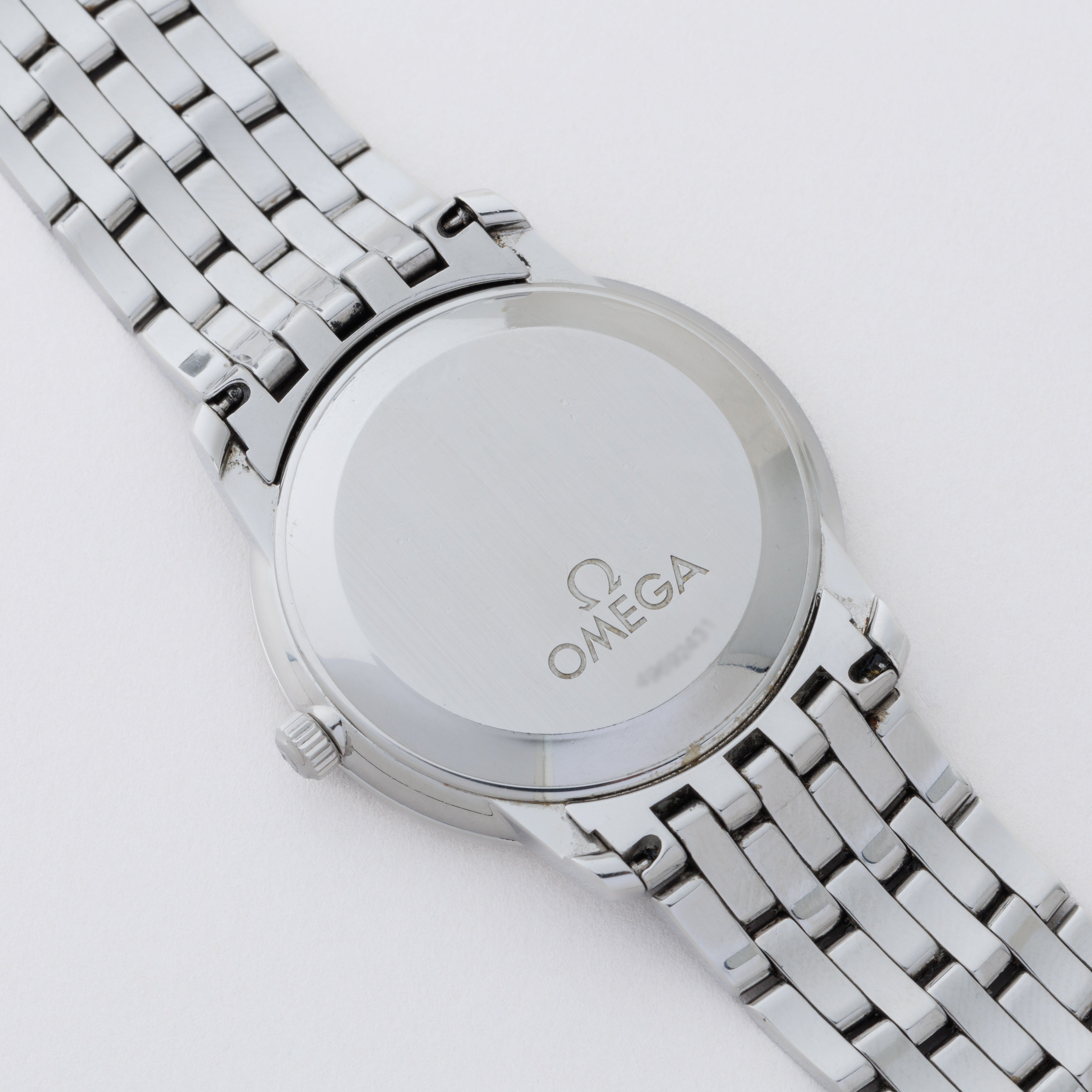 オメガ デ・ヴィル プレステージ 自動巻きクロノメーター1986~88年製 ステンレス ブレス付き