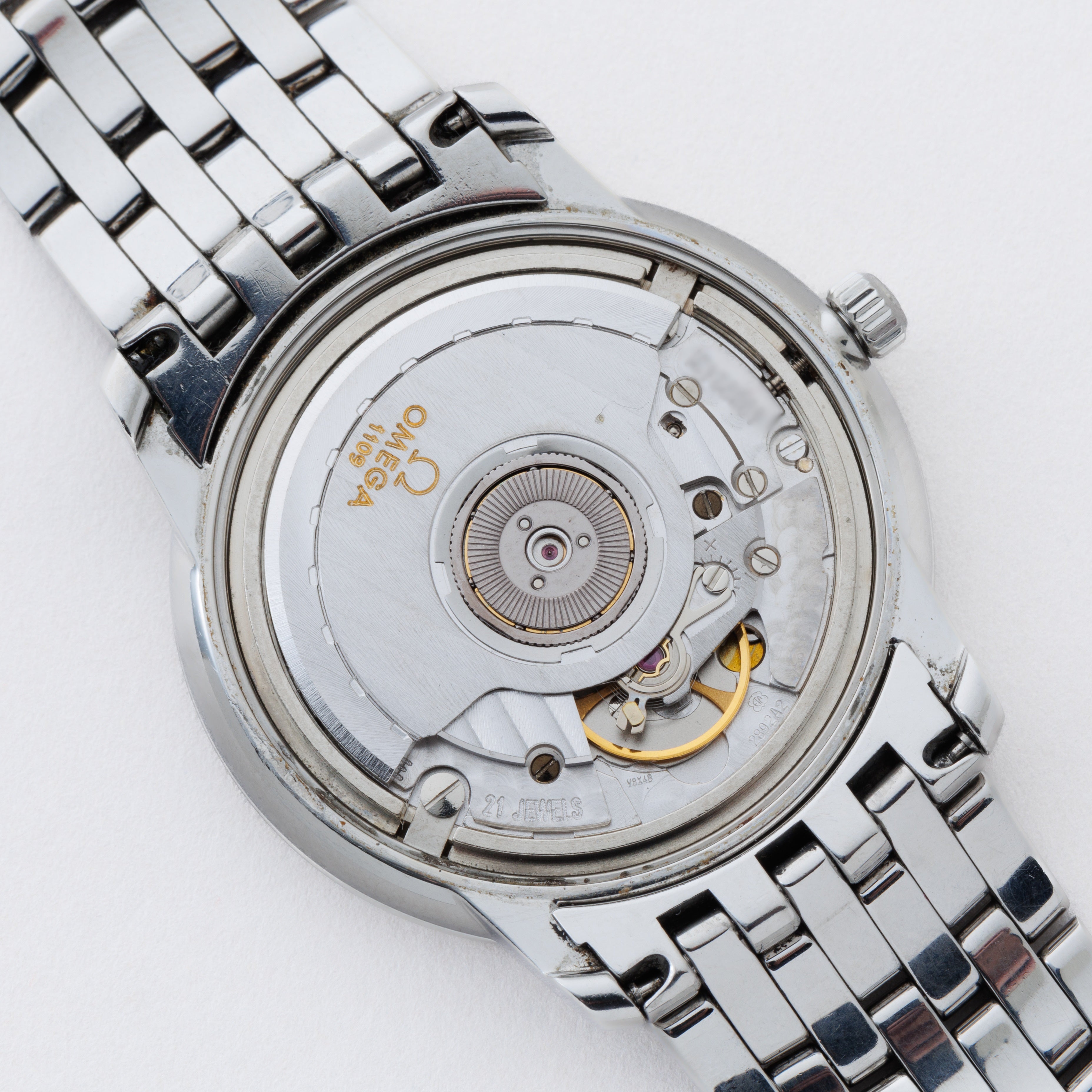 オメガ デ・ヴィル プレステージ 自動巻きクロノメーター1986~88年製 ステンレス ブレス付き