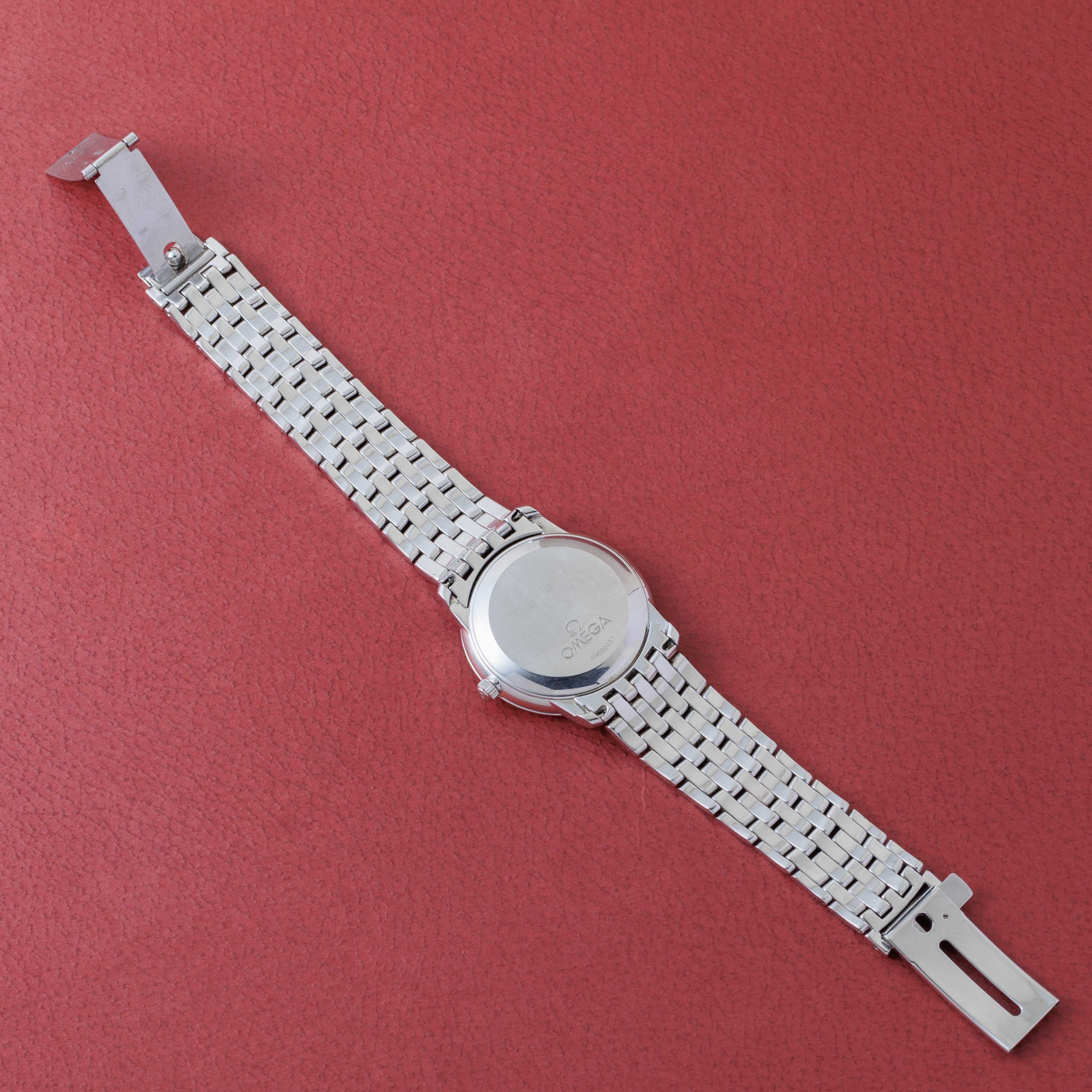 オメガ デ・ヴィル プレステージ 自動巻きクロノメーター1986~88年製 ステンレス ブレス付き