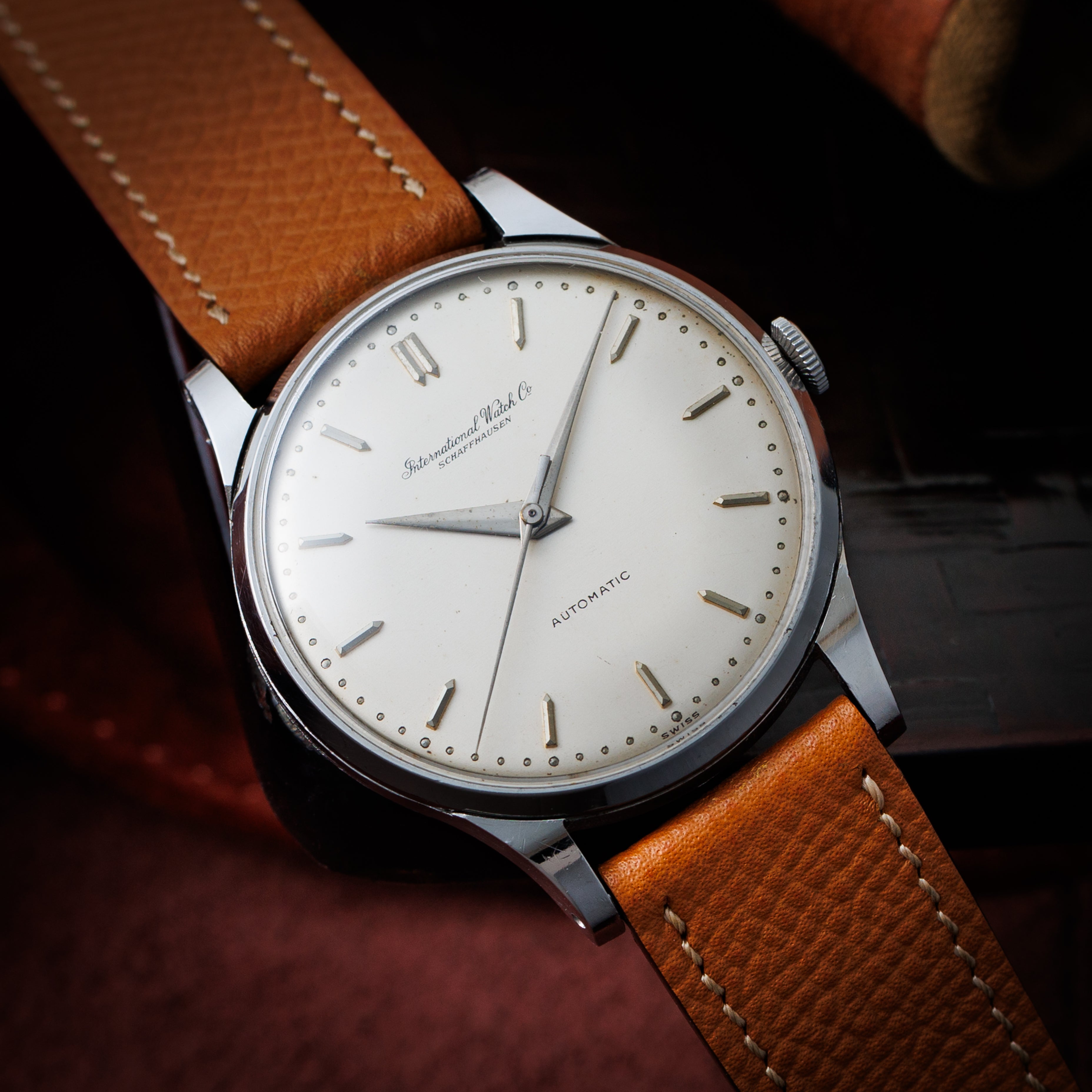 IWC シャフハウゼン ラウンド ペラトン式 1953年製 自動巻き Cal.852 オールドインター