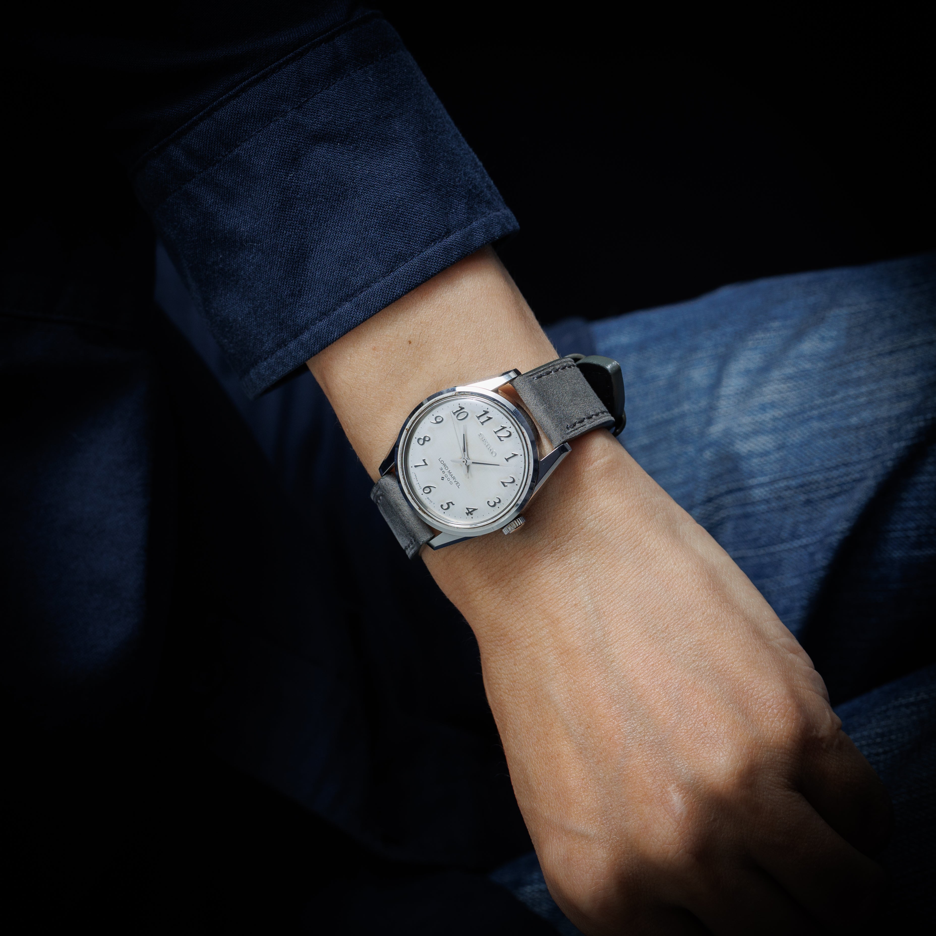 セイコー ロードマーベル 36000 1976年製 Ref.5740-8000 10振動手巻き 全アラビアダイヤル