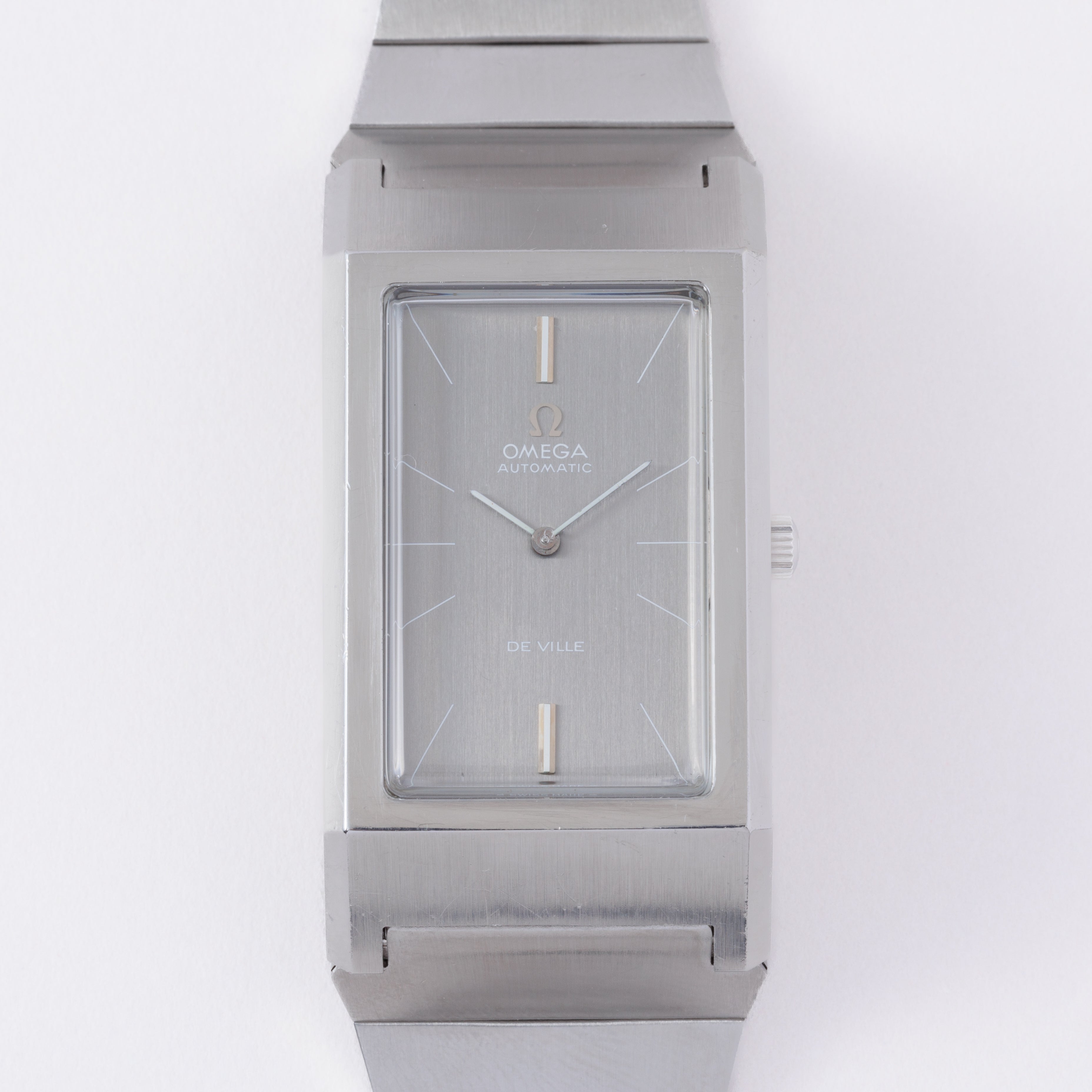 オメガ デ・ヴィル 1971年製 レクタンギュラー Ref.155.000 箱、ギャラ付き
