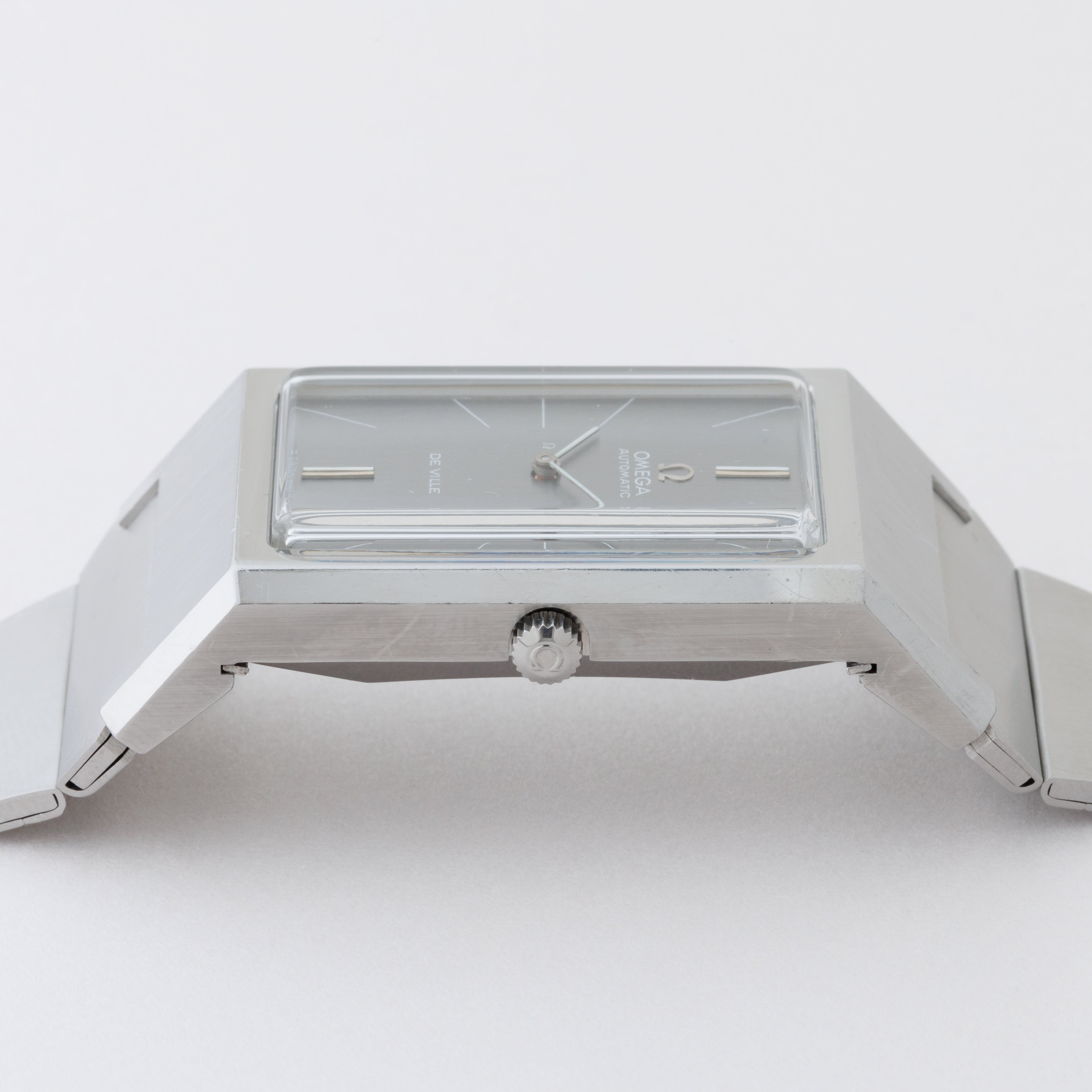 オメガ デ・ヴィル 1971年製 レクタンギュラー Ref.155.000 箱、ギャラ付き