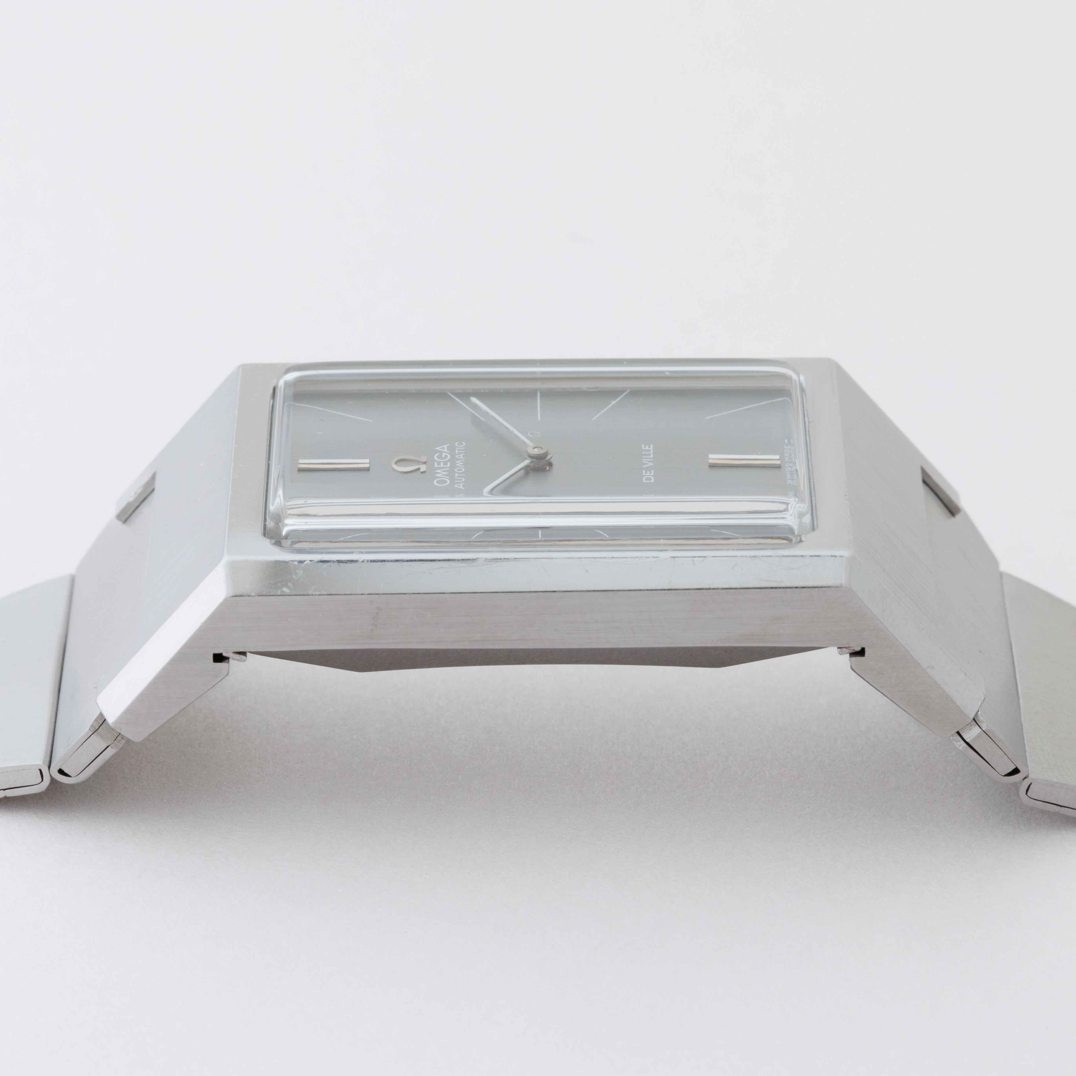 オメガ デ・ヴィル 1971年製 レクタンギュラー Ref.155.000 箱、ギャラ付き