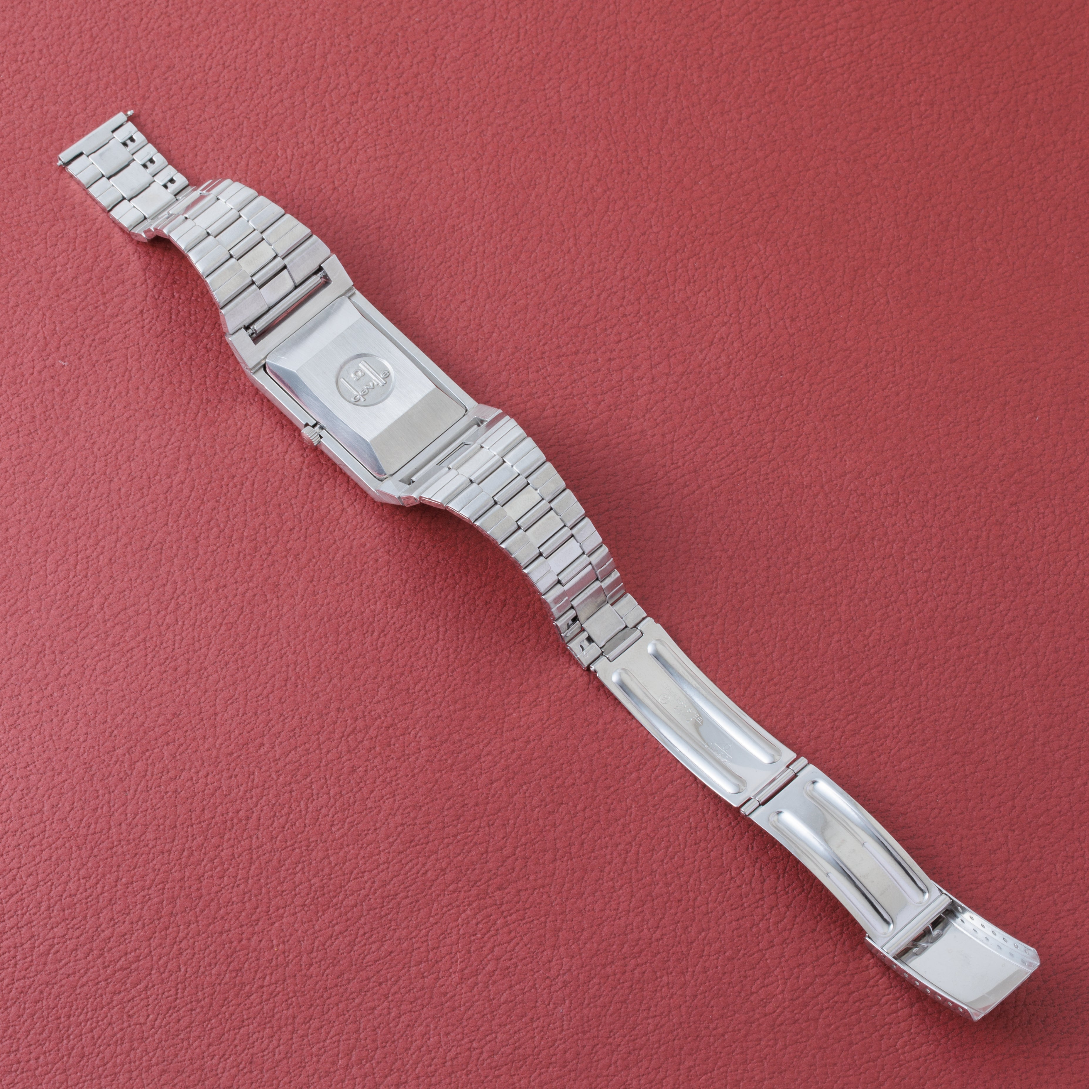 オメガ デ・ヴィル 1971年製 レクタンギュラー Ref.155.000 箱、ギャラ付き