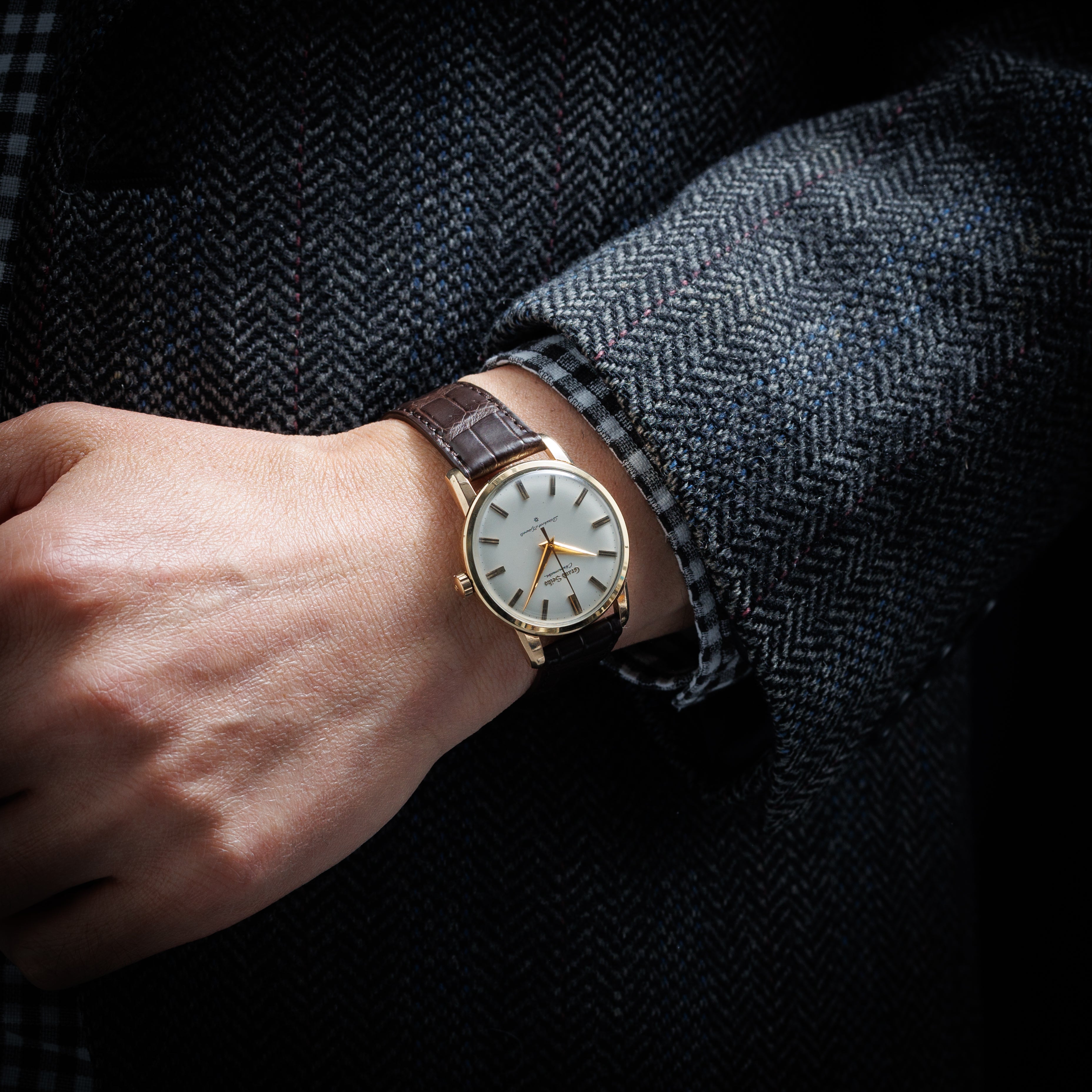 グランドセイコー ファーストモデル 1963年製 Ref.J14070 GS アップライトダイヤル