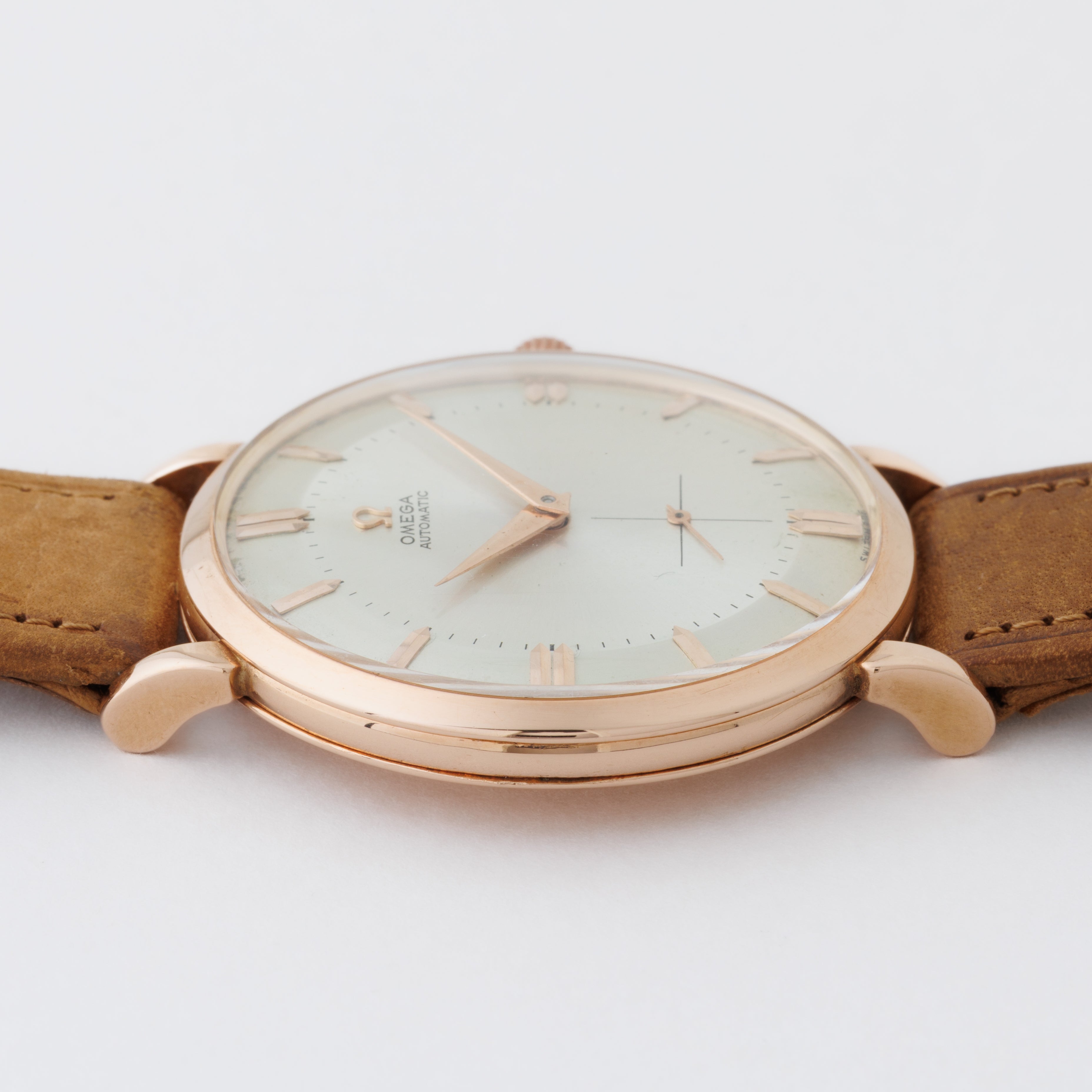 オメガ 18金無垢ピンクゴールド バンパーオートマチック 1950年製/昭和25年製 Cal.332 スモールセコンド