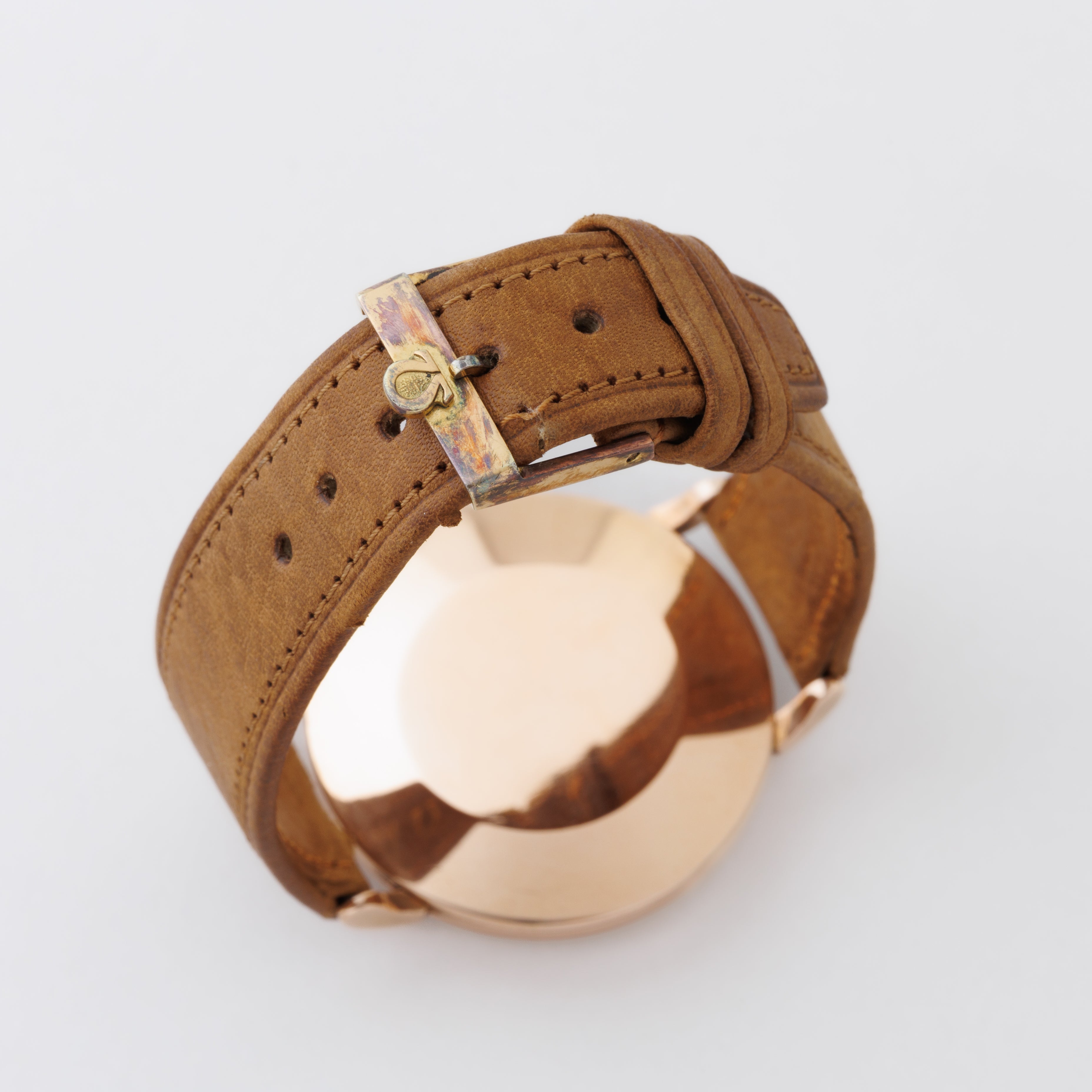 オメガ 18金無垢ピンクゴールド バンパーオートマチック 1950年製/昭和25年製 Cal.332 スモールセコンド