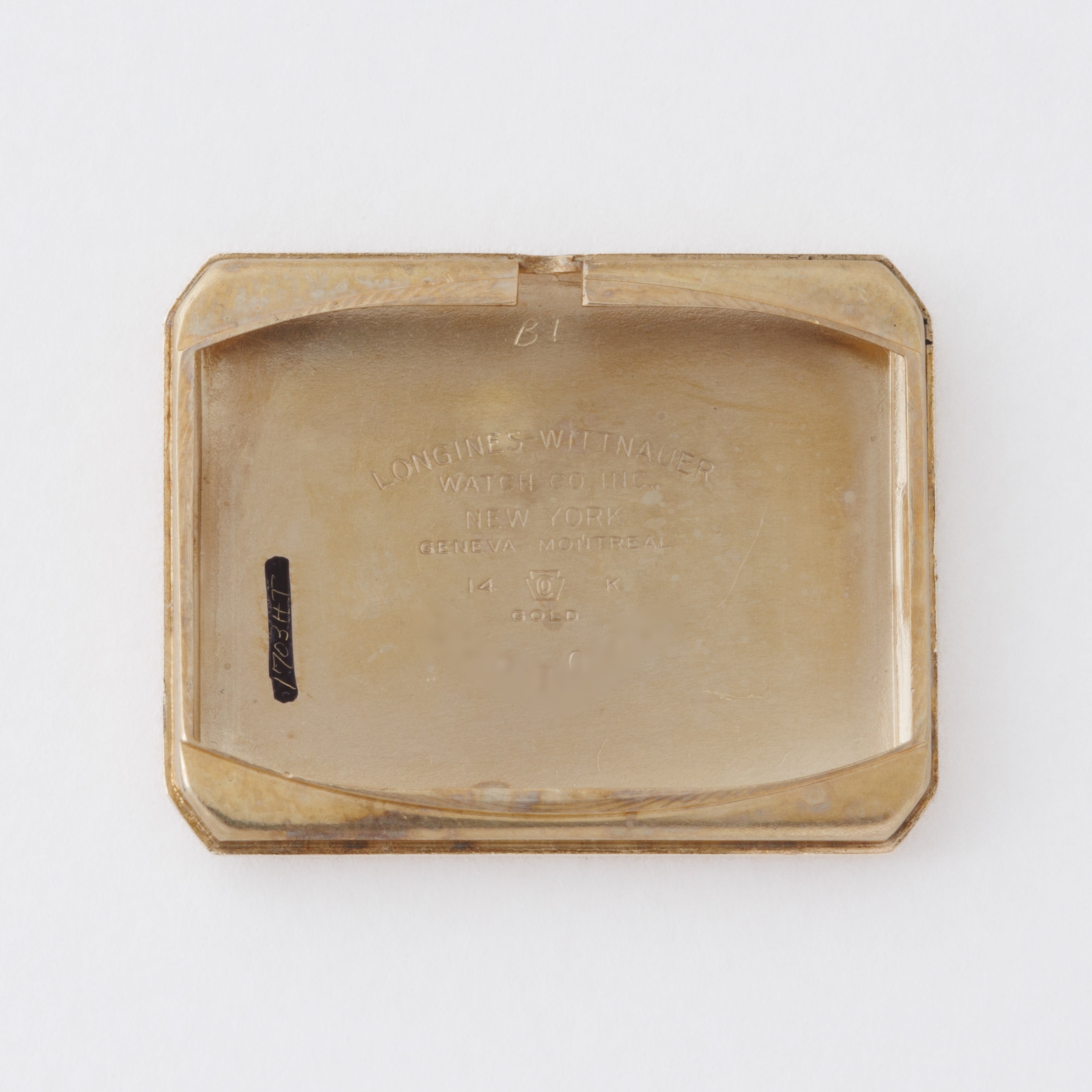 ロンジン 角金 1940年代製 ギルトダイヤル 14KYG