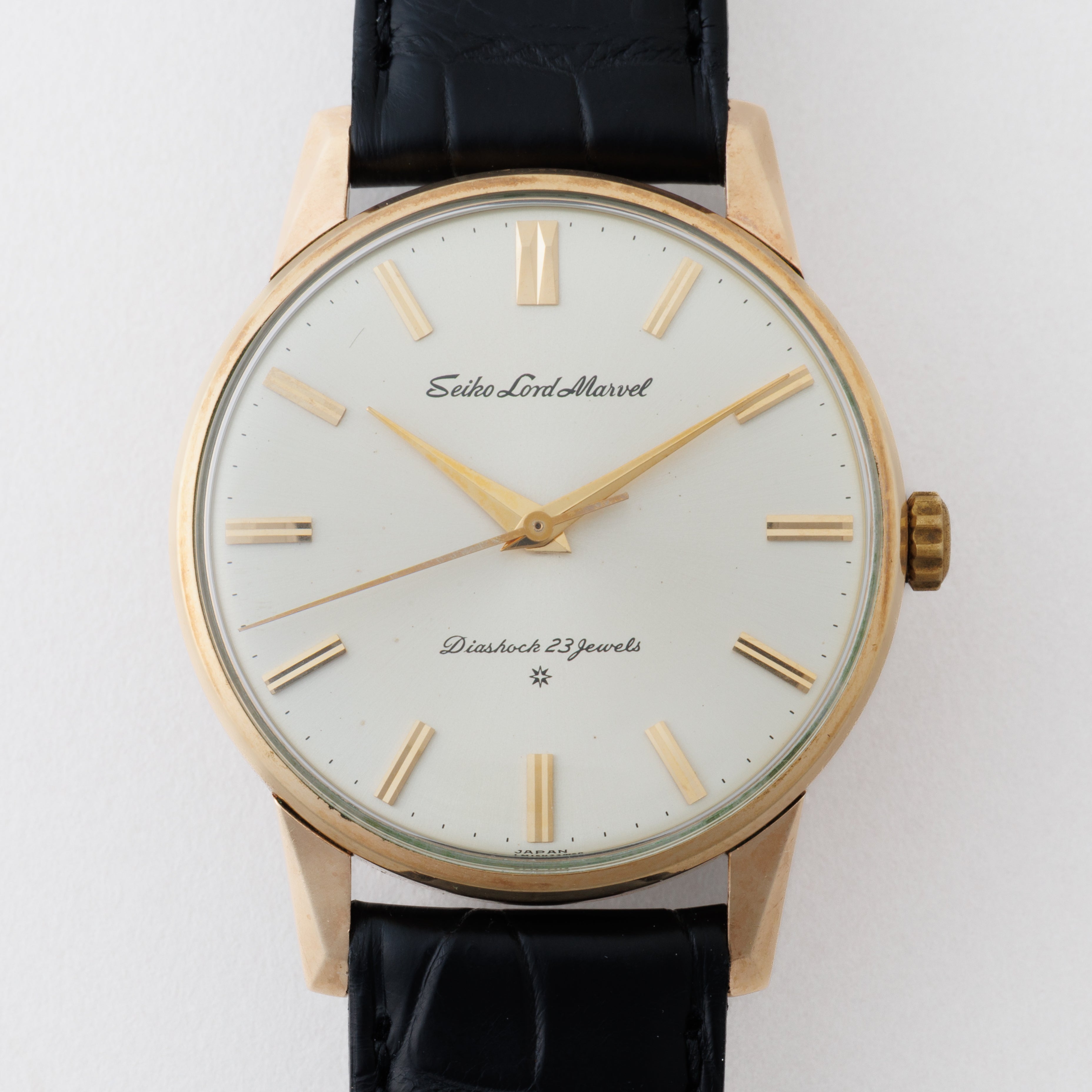 セイコー ロードマーベル 14金張り SDダイヤル 1963年製 Ref.15023E