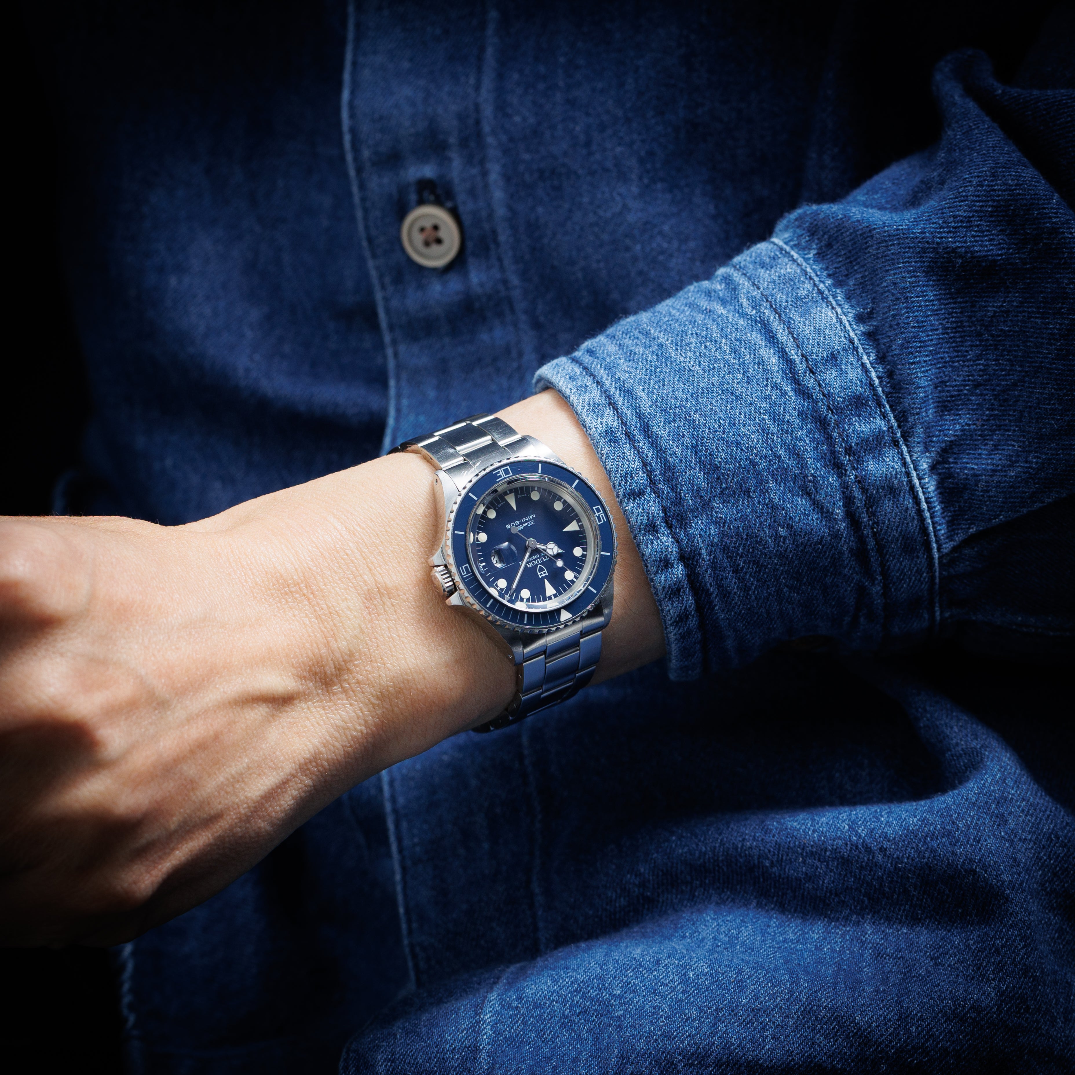 チューダー ミニサブ 1989年製 Ref.73090 ブルーダイヤル