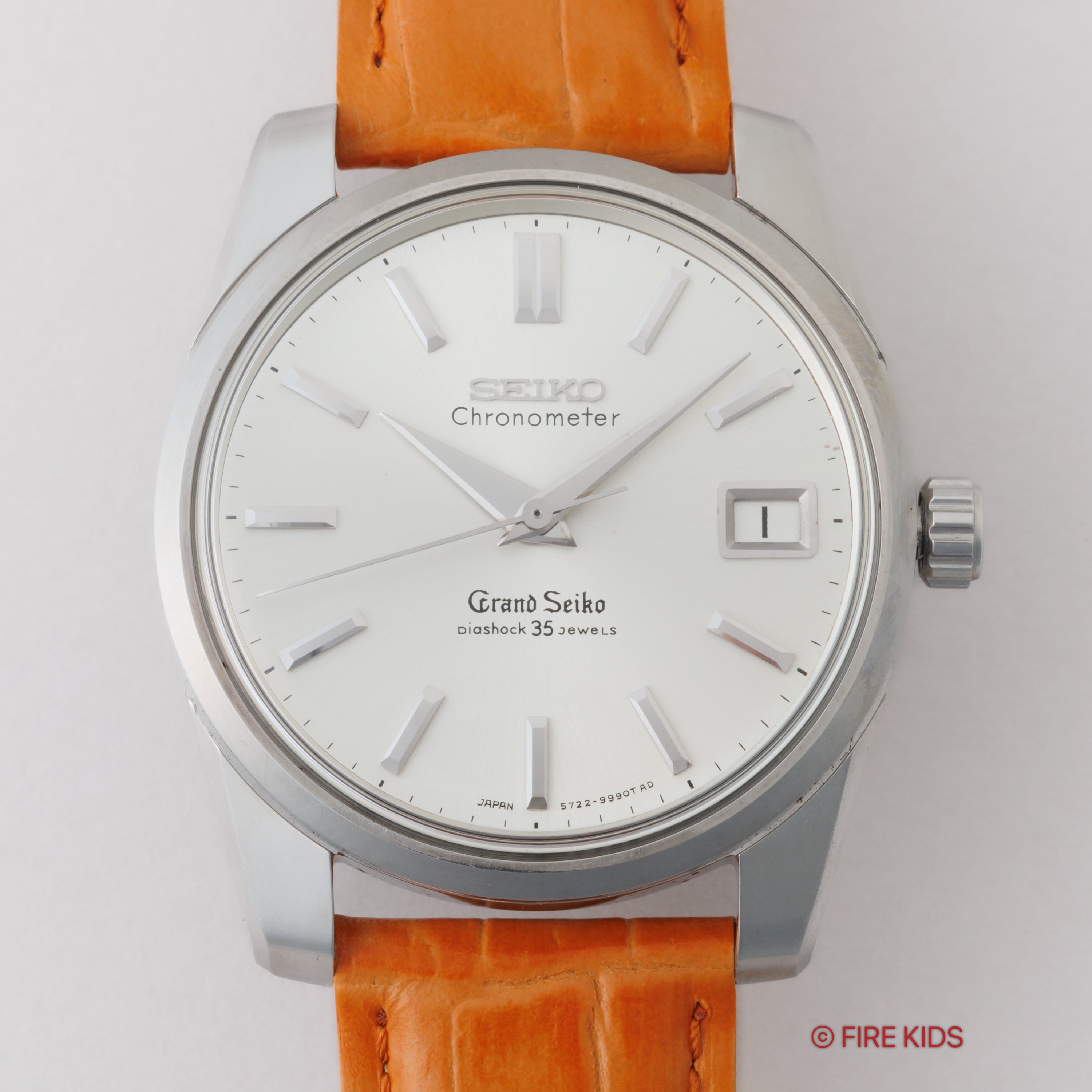 グランドセイコー 1965年製 57GS Ref.5722-9970 東芝勤続25周年記念