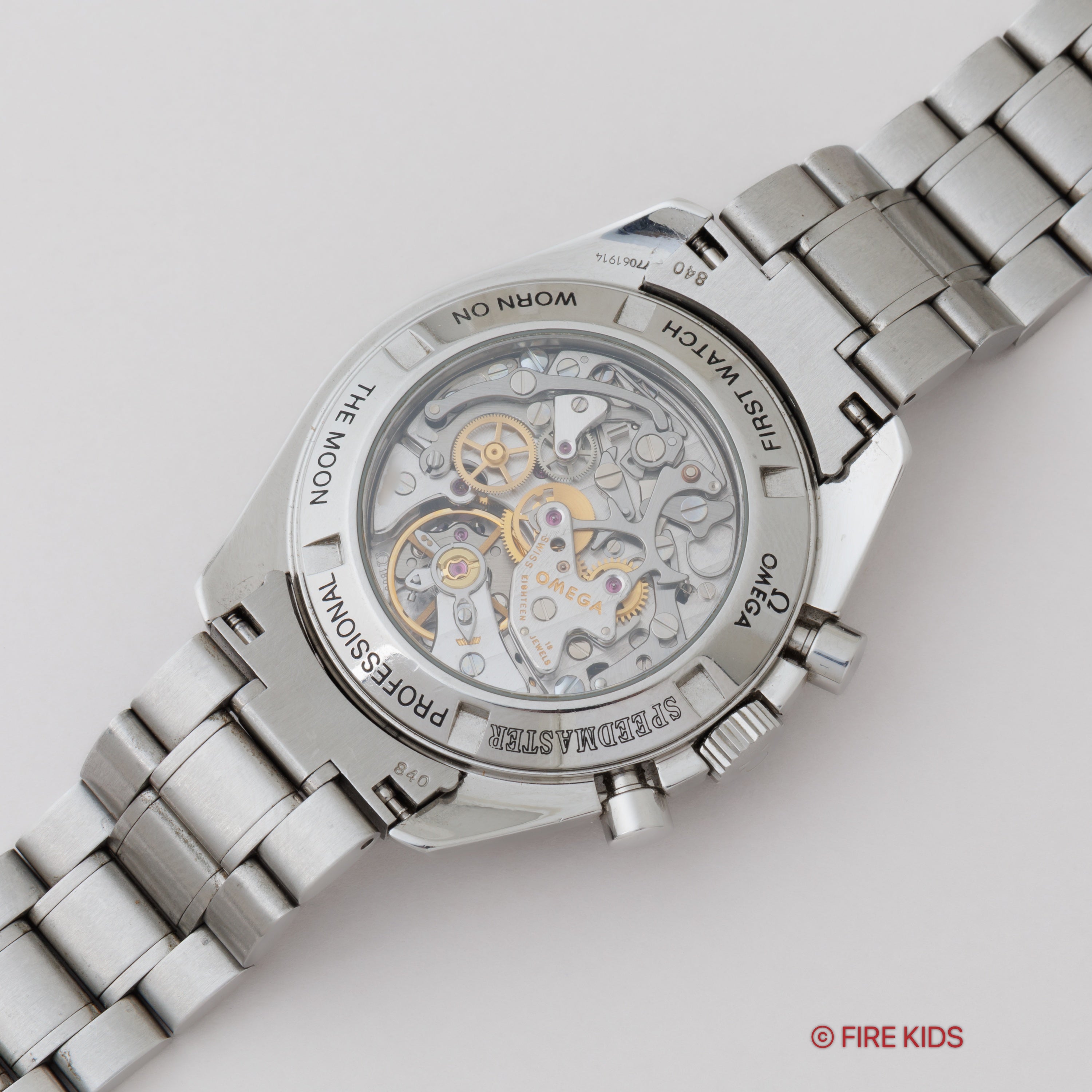 オメガ スピードマスタープロフェッショナル 2000年製 Ref.145/345 0808 裏スケルトン