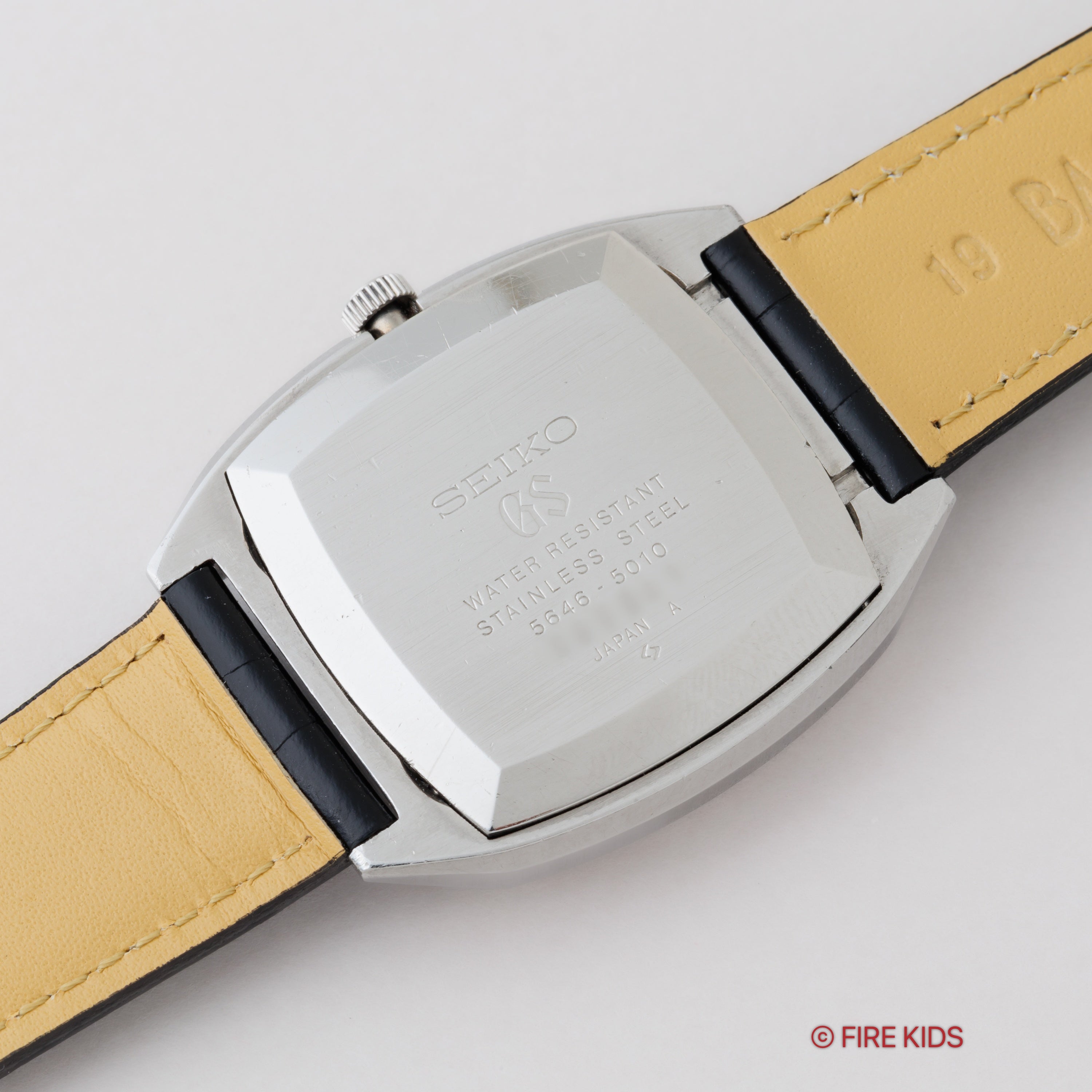 グランドセイコー 1972年製 バレル型ケース Ref.5646-5010 GS グレー文字盤 ハイビート自動巻