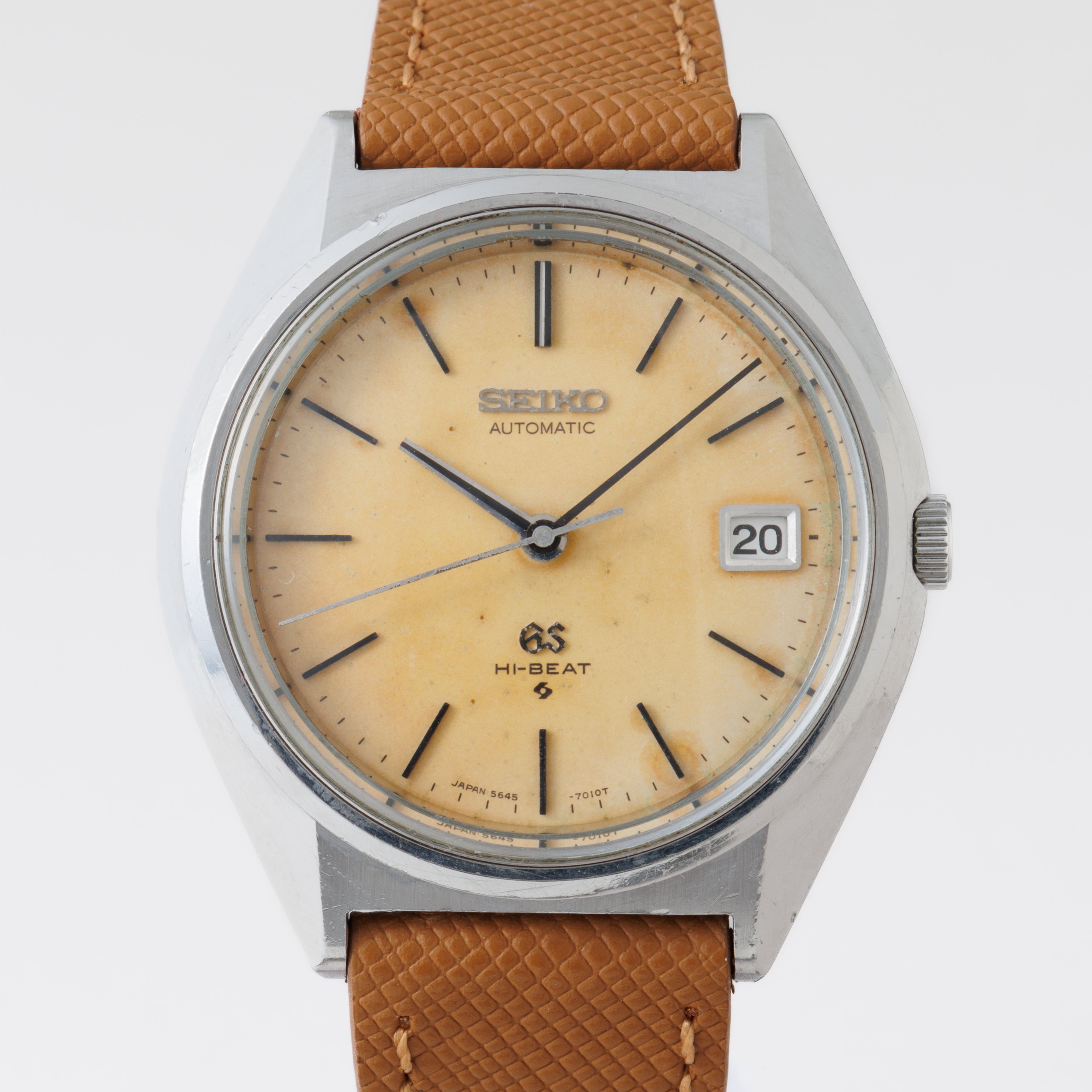 グランドセイコー 1970年製/昭和45年製 Ref.5645-7010 パティーナダイヤル  56GS ハイビート自動巻き