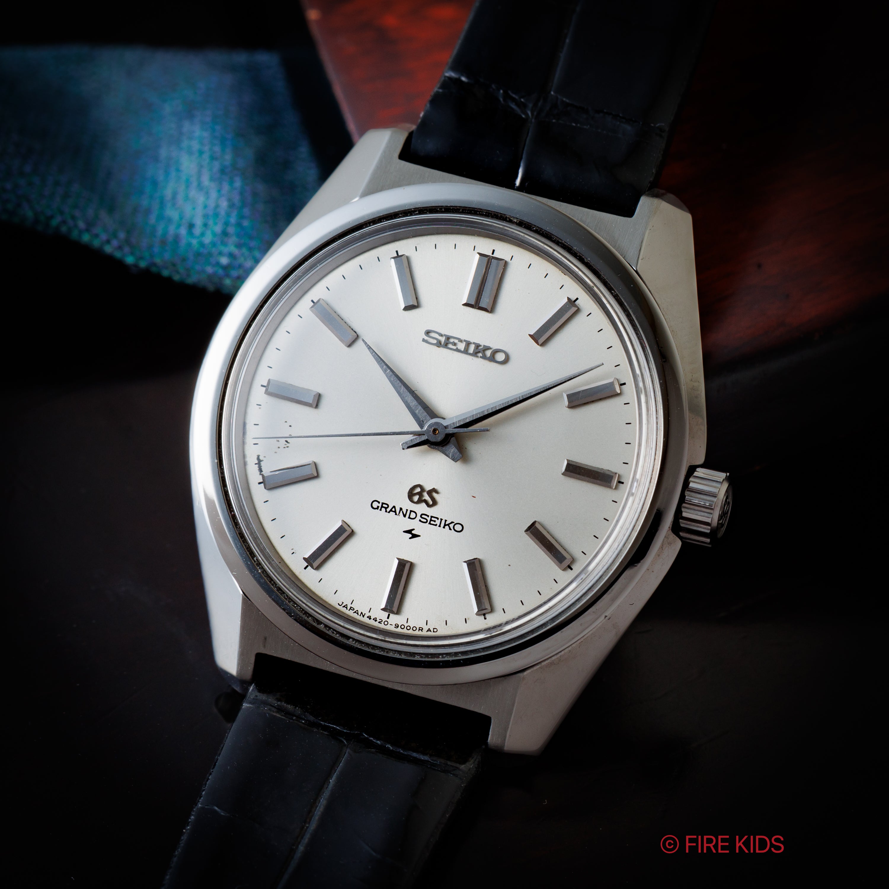 グランドセイコー 1967年製 Ref.4420-9000 44GS後期 セイコースタイルケース 手巻きノンデイト 純正尾錠、箱付き