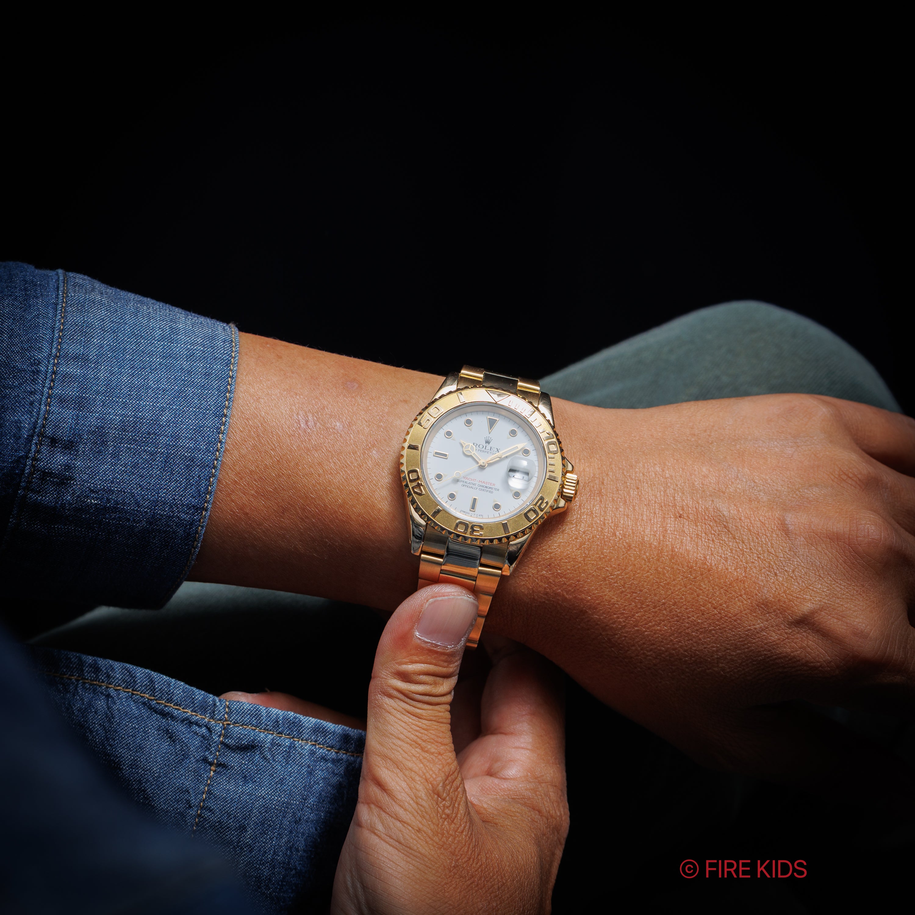 ロレックス ヨットマスター 1993年製 Ref.16628 18金イエローゴールド Cal.3135 ギャランティ付 初期S番個体